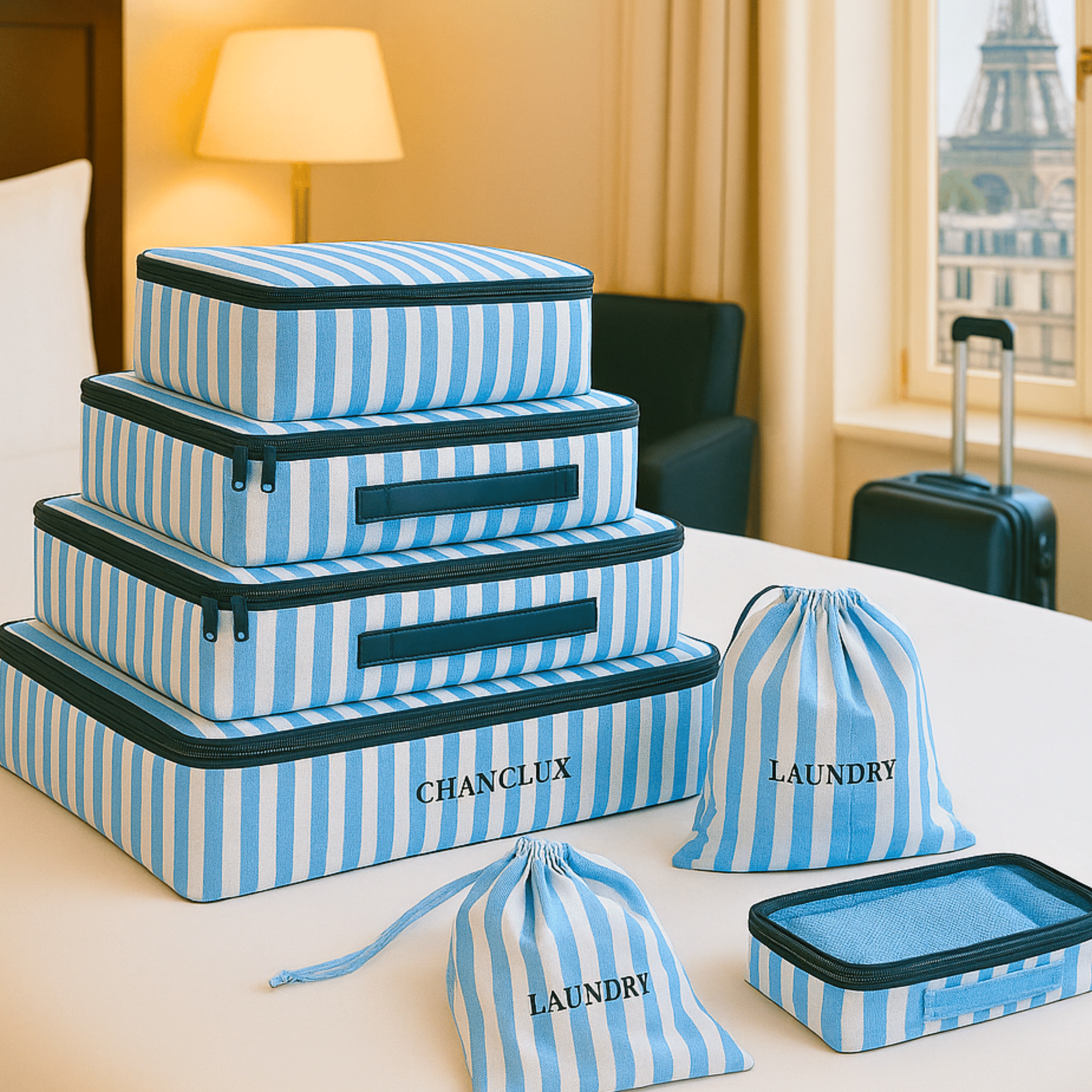 Set of 8 Travel Organiser