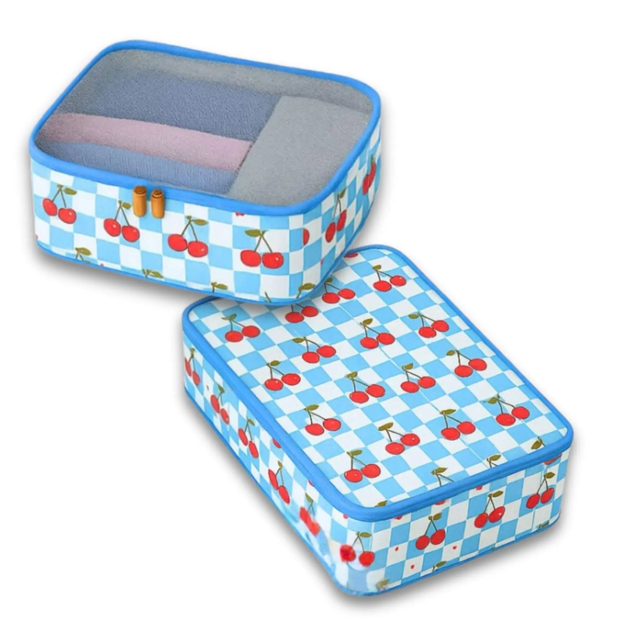 2 Packing Cubes#color_Cherry Stripes 2 cube