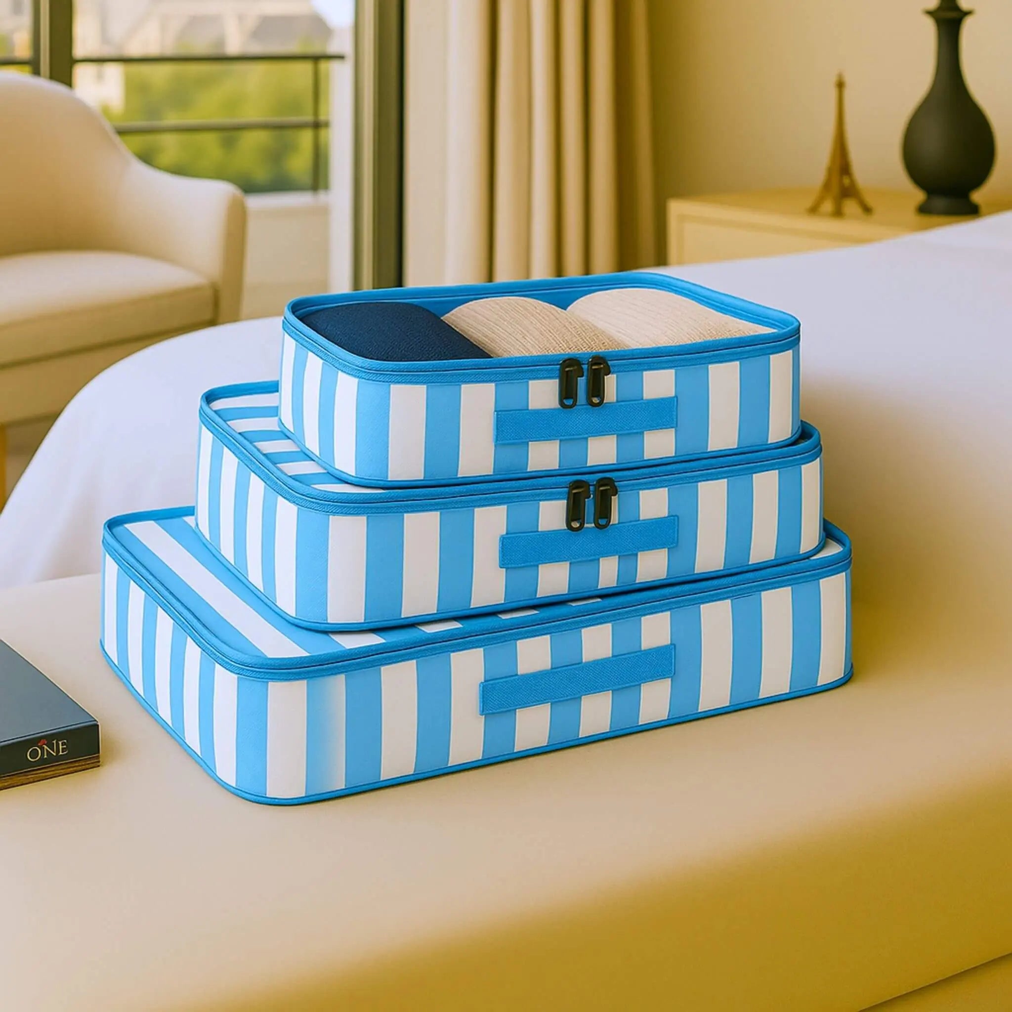 Multi Set Cube Organisers#Color_Blue Stripes Cubes