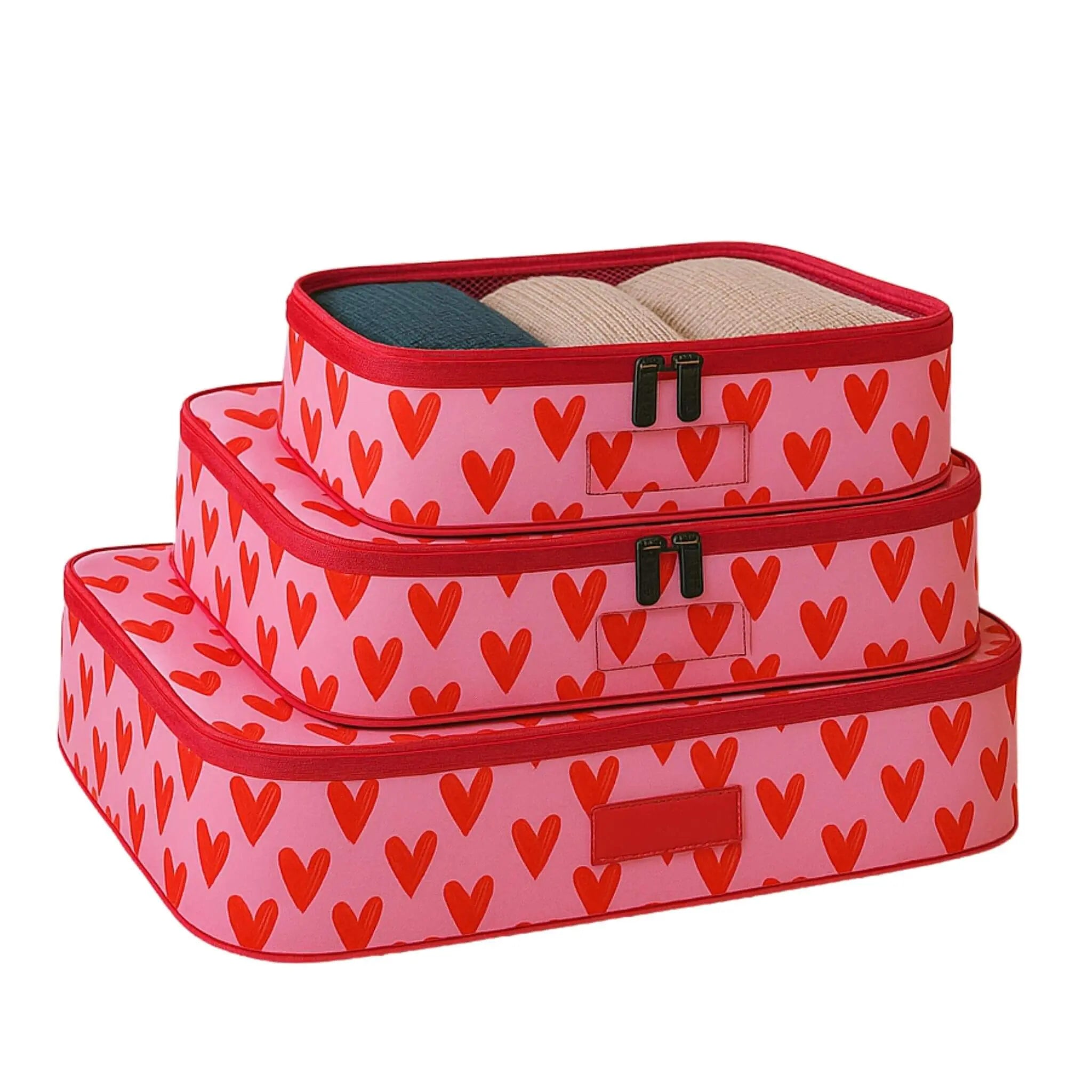 Multi Set Cube Organisers#Color_Cute Hearts Cubes
