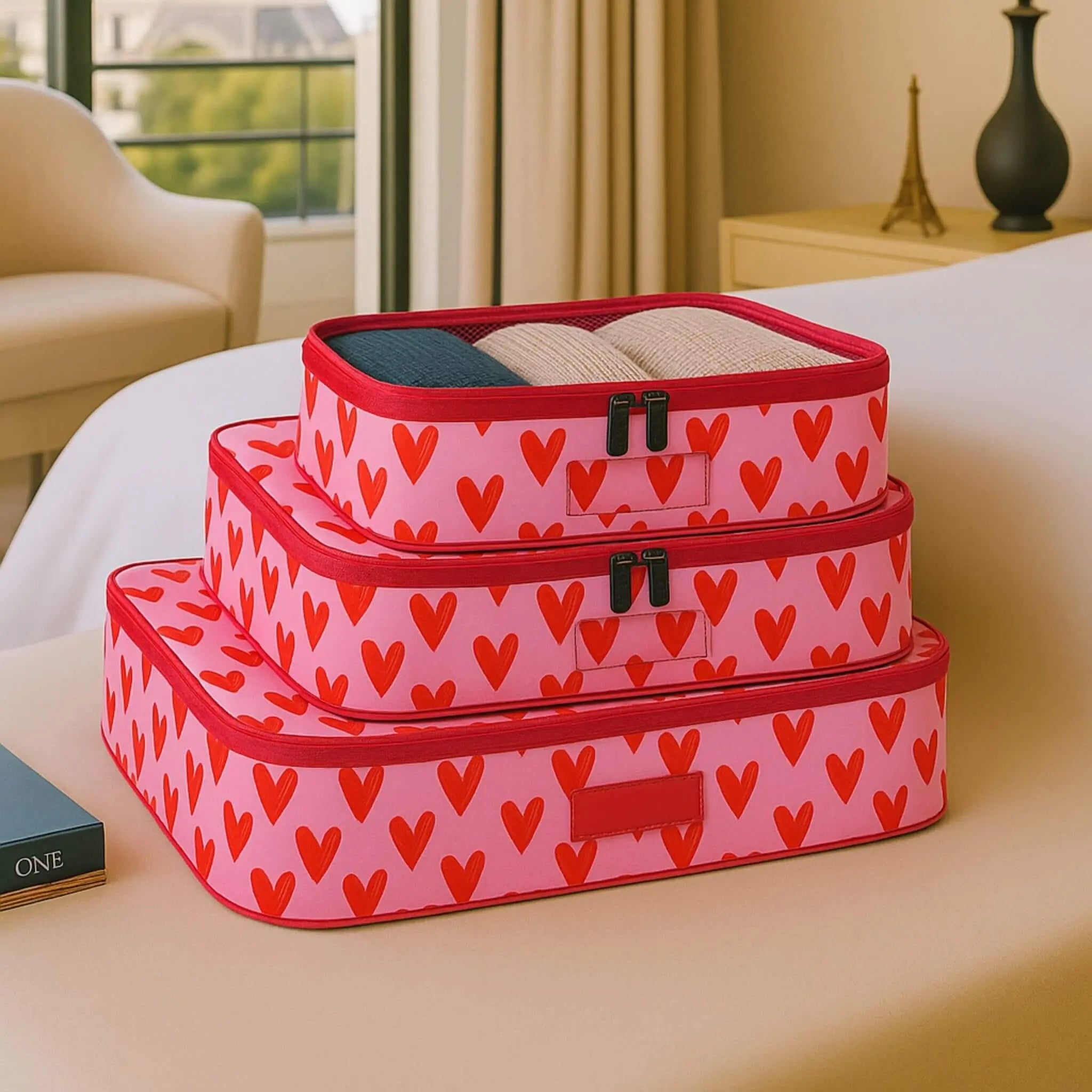 Multi Set Cube Organisers#Color_Cute Hearts Cubes