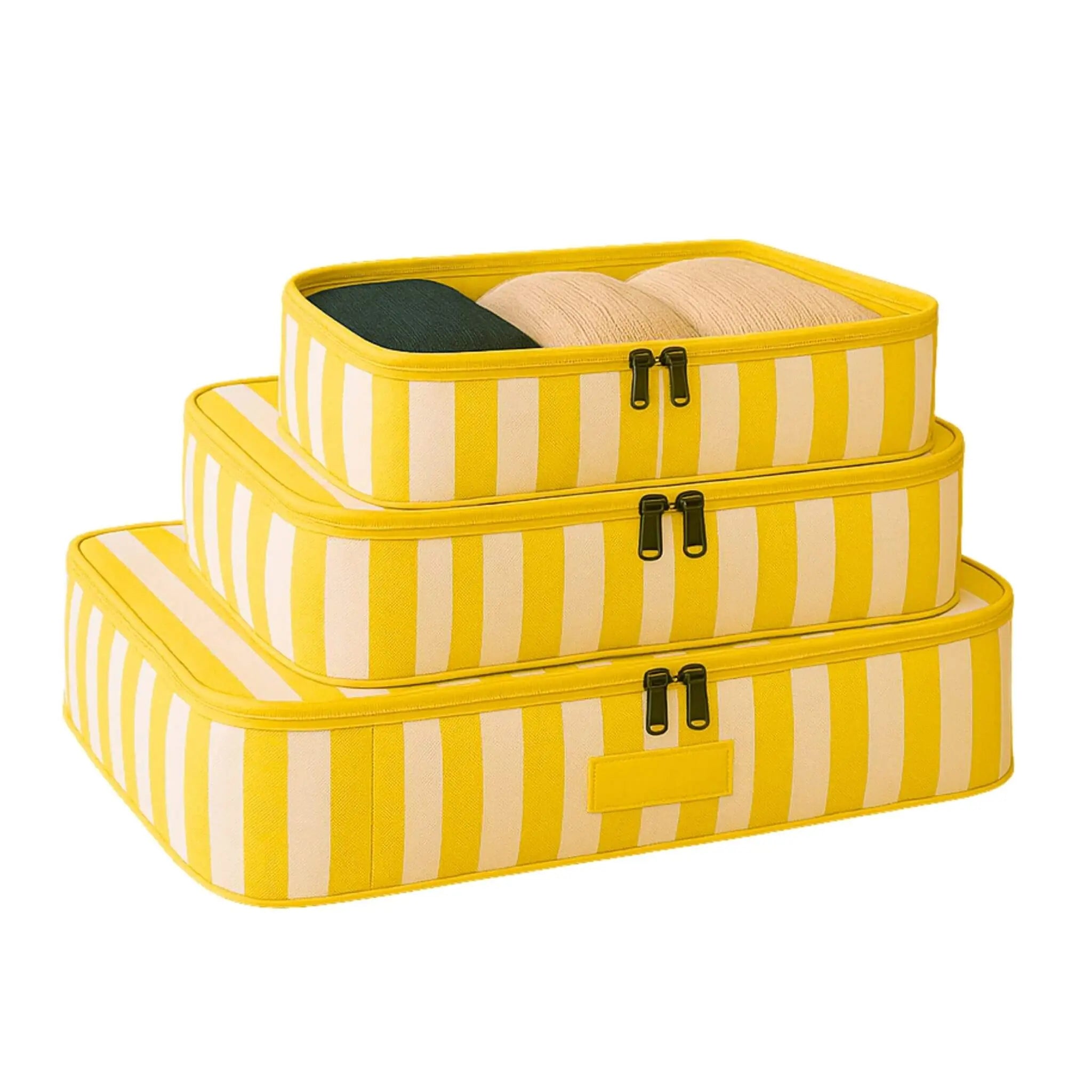 Multi Set Cube Organisers#Color_Yellow Stripes Cubes