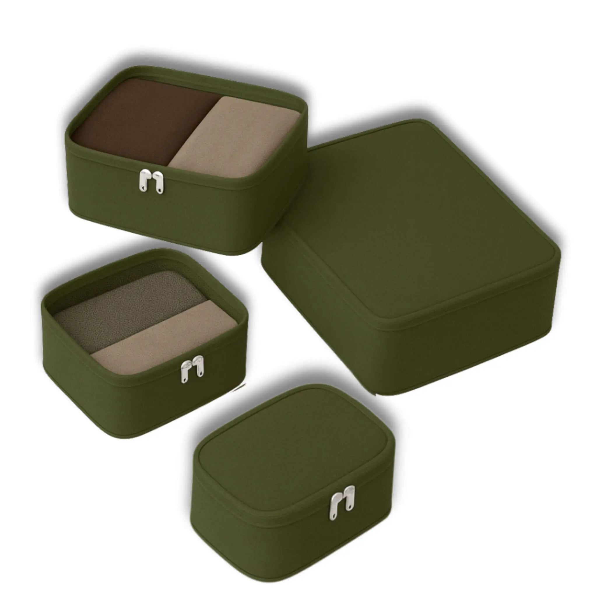 Multi Set Cube Organisers#Color_Rich Olive Cubes