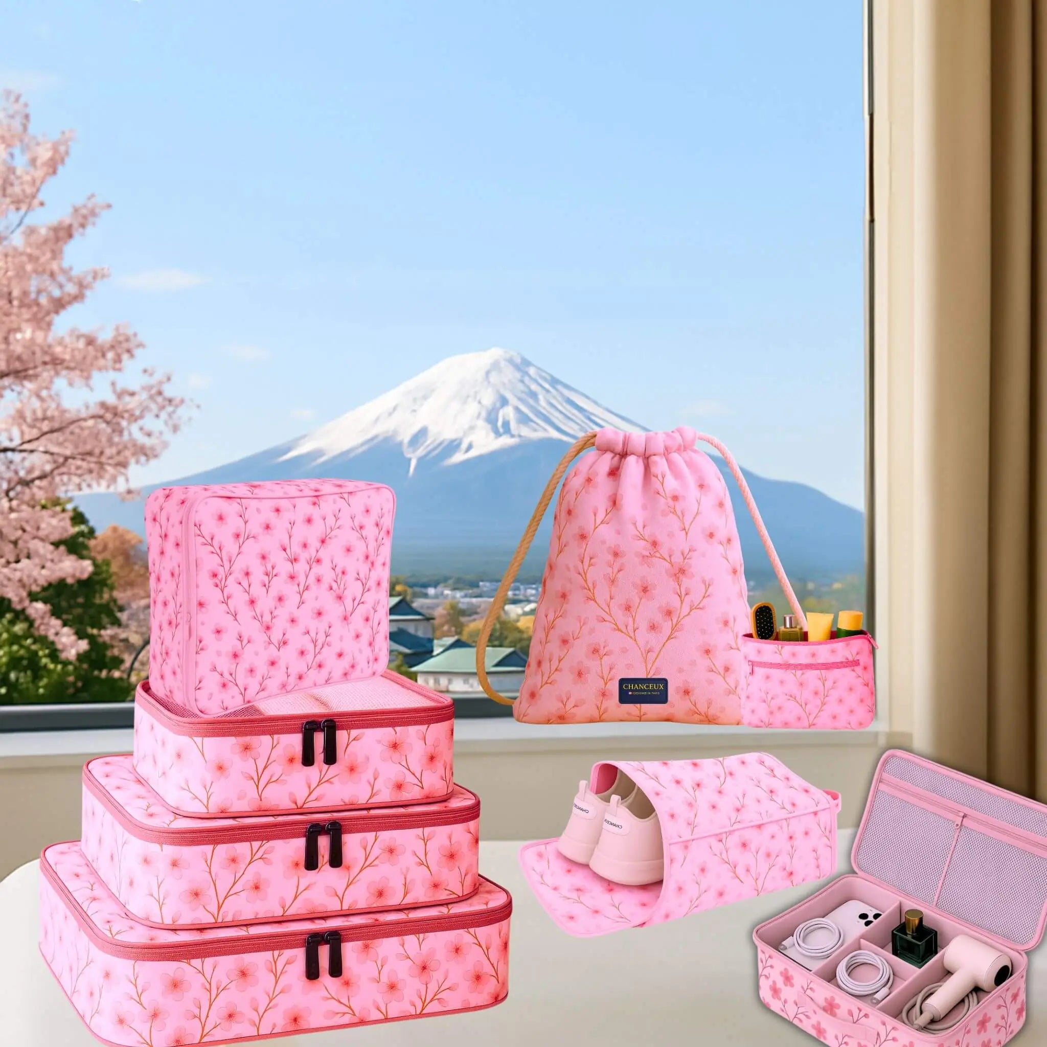 8 Pcs Premium Kit#Color_Japan Theme 8P