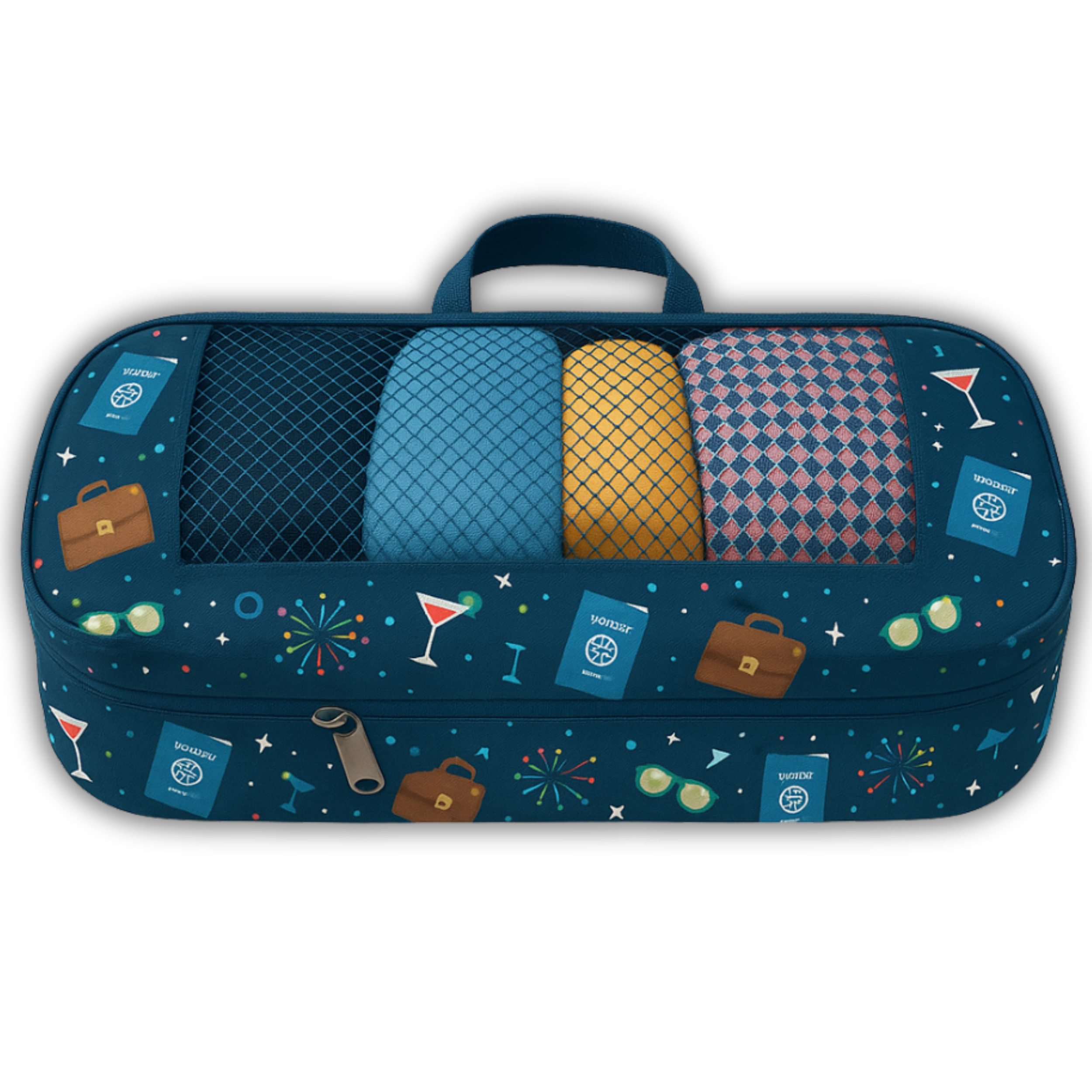 Compression Socks Bag#Color_BlueParty