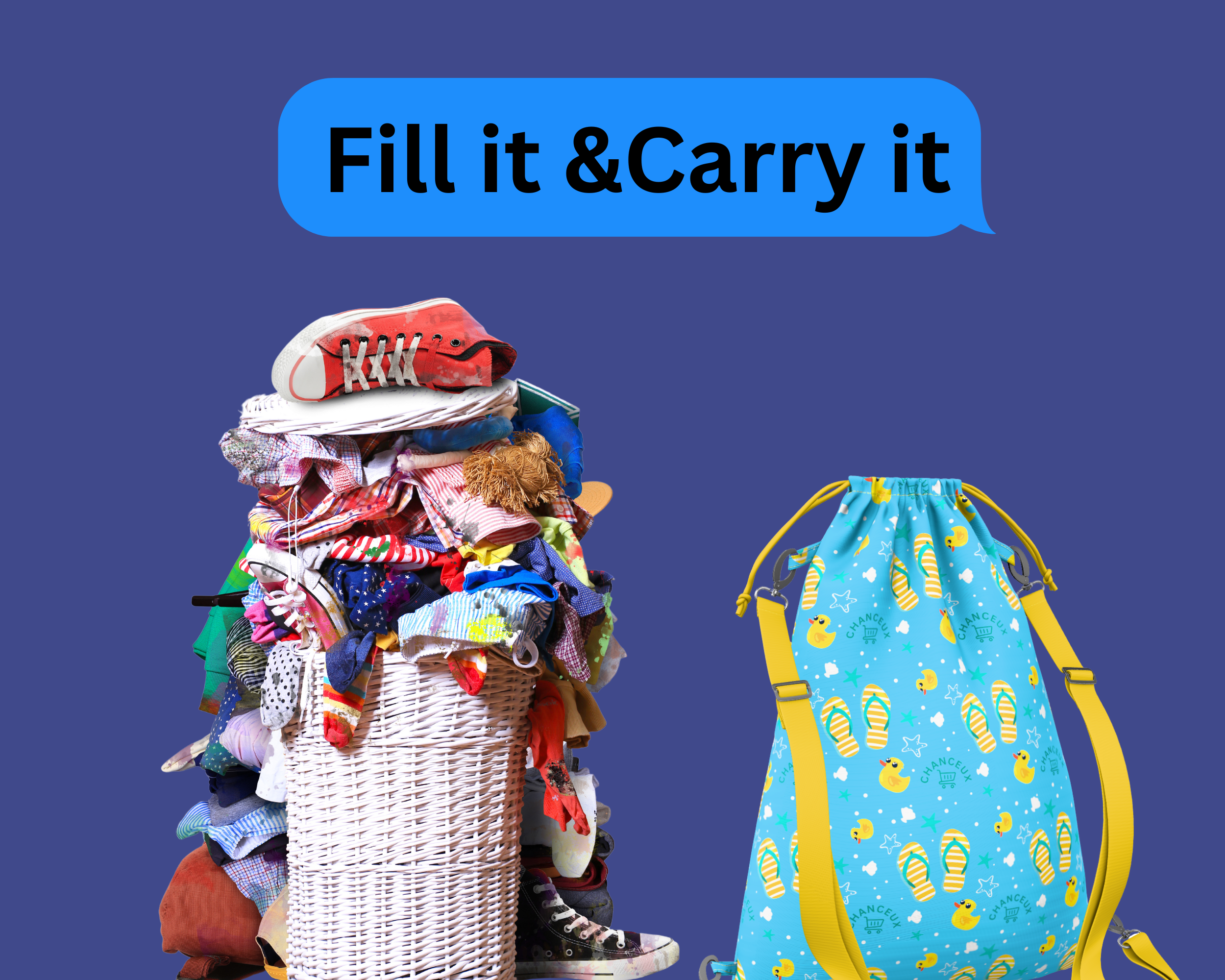 Waterproof Travel Laundry Bags#Color_BlueDuck