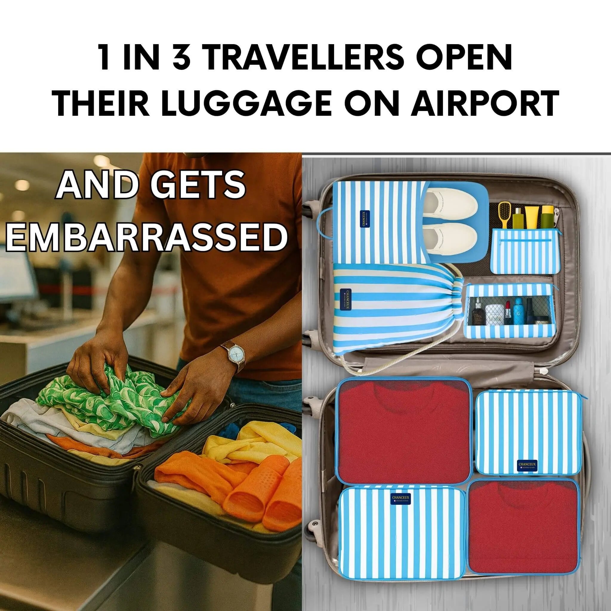 Paris - Set of 8#Pack_Essentials (Mesh Pouch)