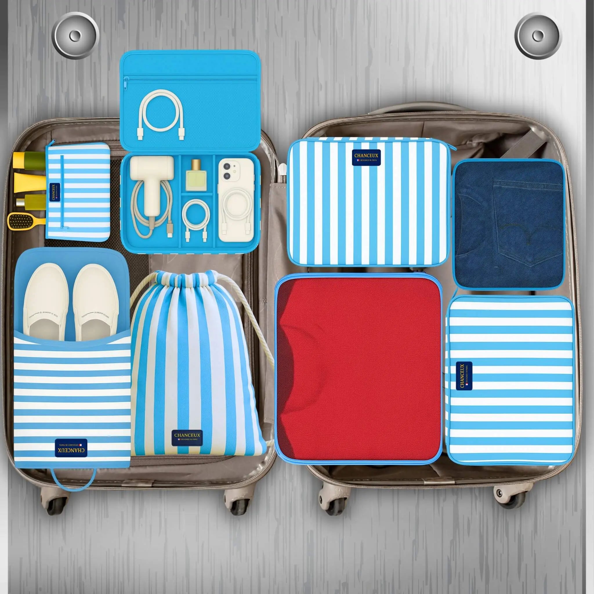 Paris - Set of 8#Pack_Premium (Gadget Bag)