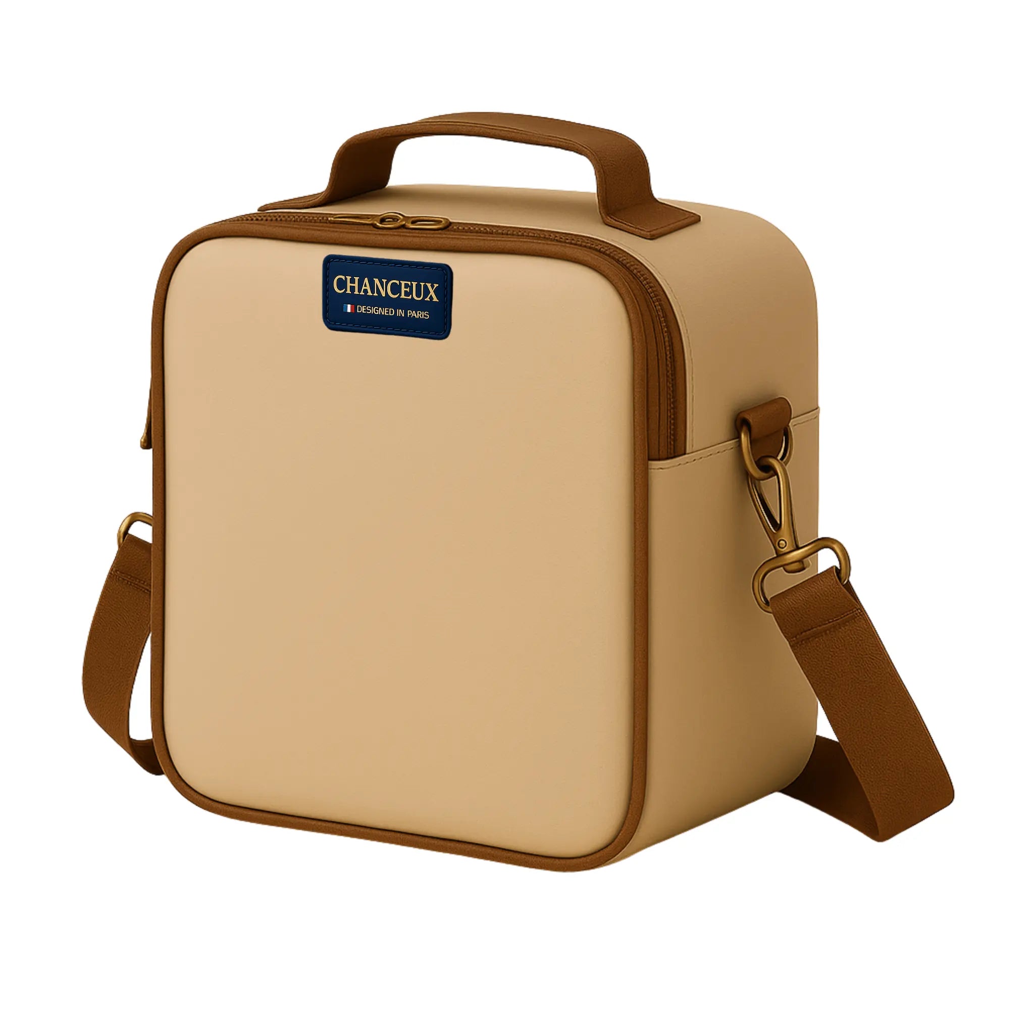 Crossbody Vanity Bag#Color_Oatmeal Beige Vanity
