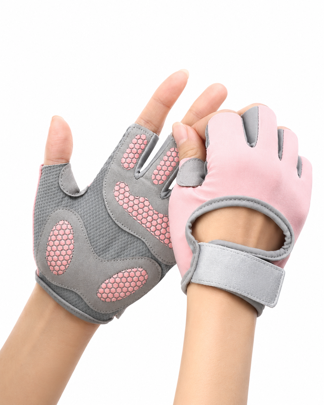 PowerGrip Pro™ Rose Gym Gloves