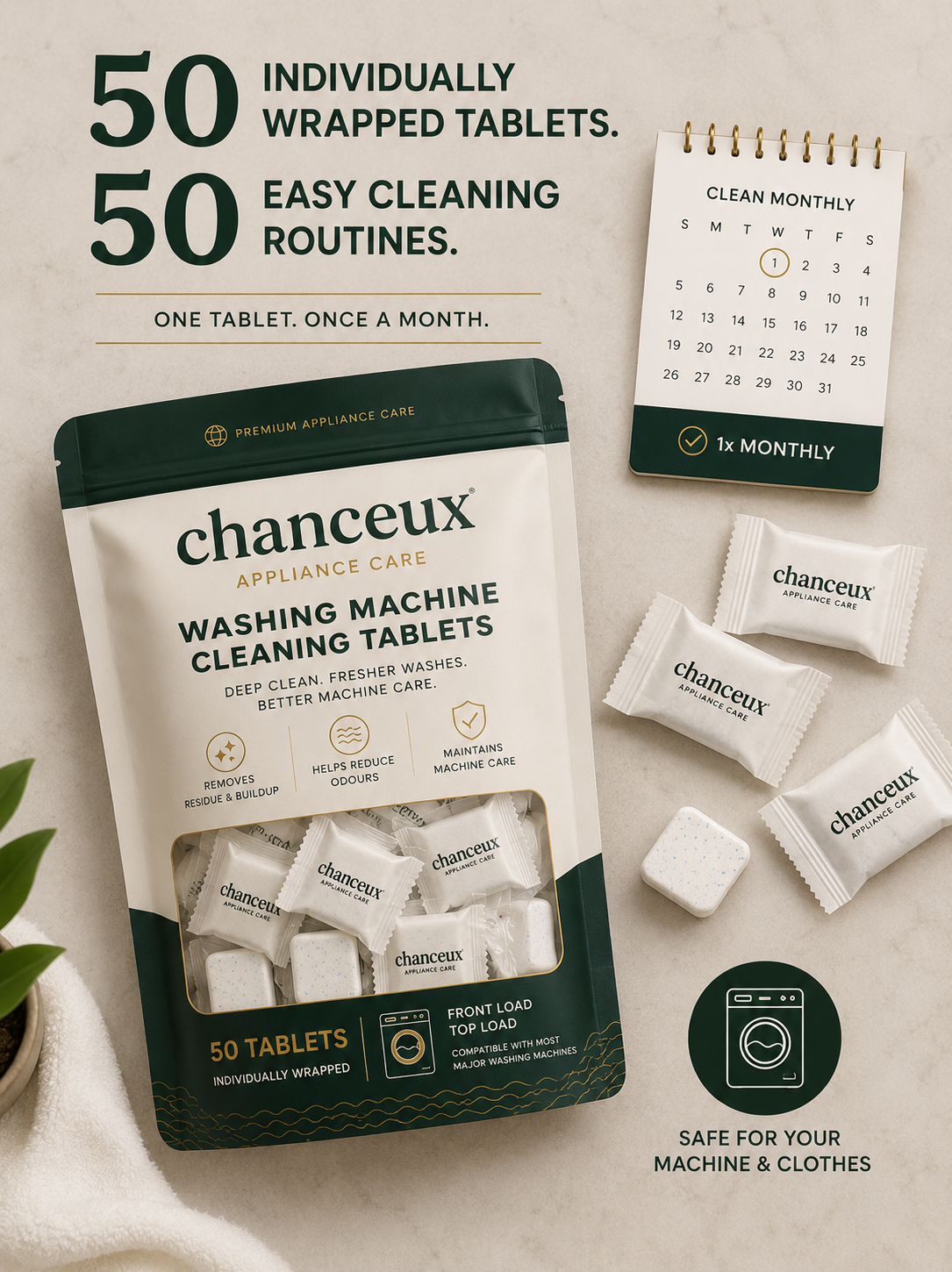 Washing Machine Cleaner Tablets