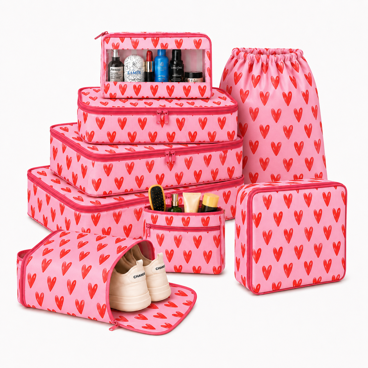 8 Pcs Essential Kit#Color_Cute Hearts 8E
