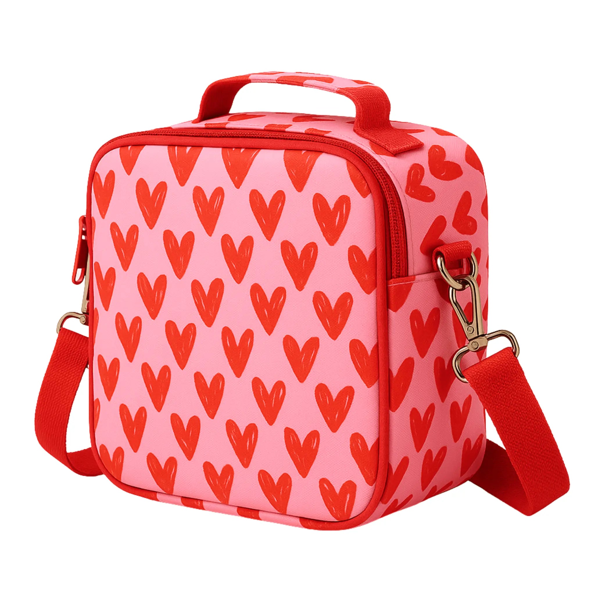 Crossbody Vanity Bag#Color_Cute Hearts Vanity