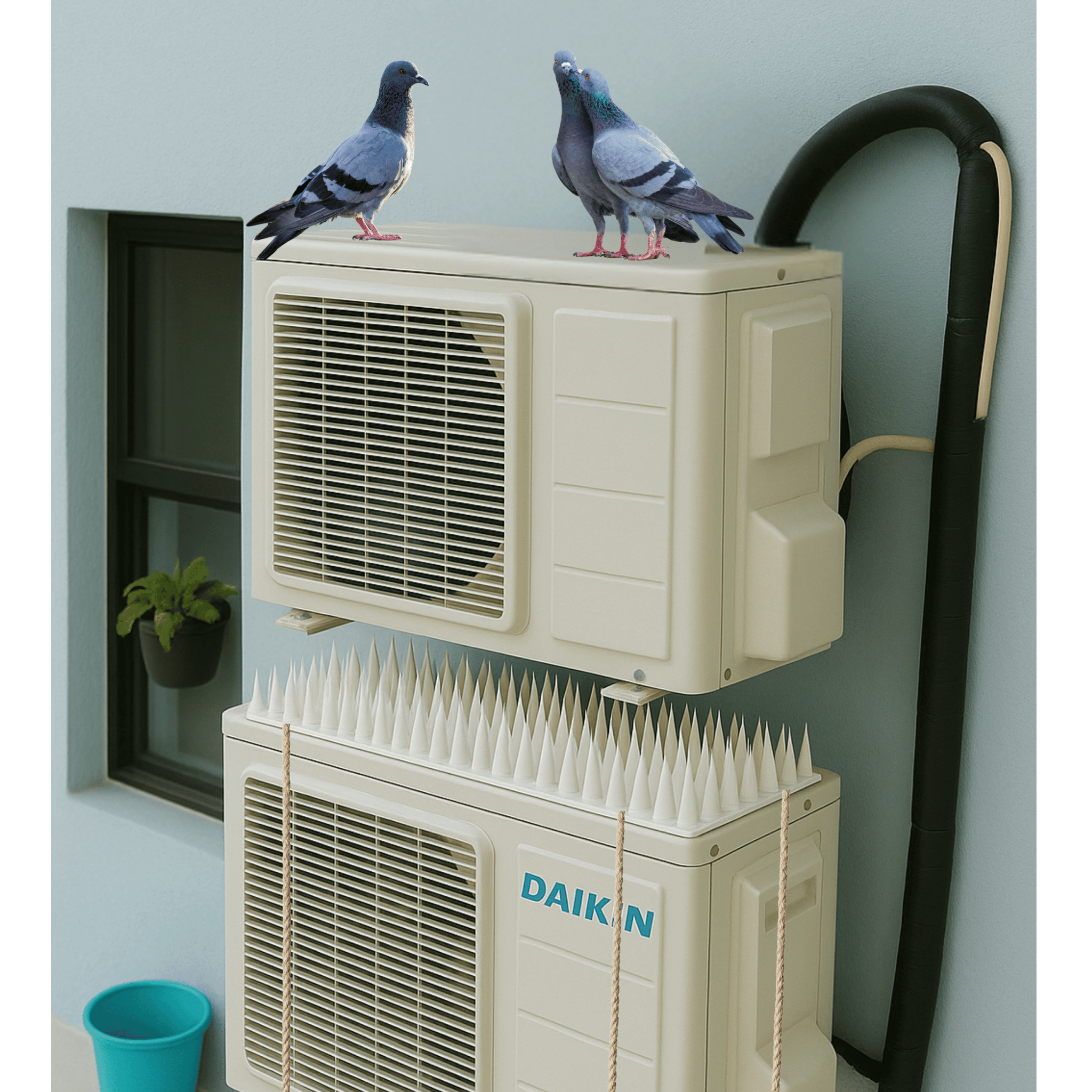 Anti Bird Spikes - AC Sheet