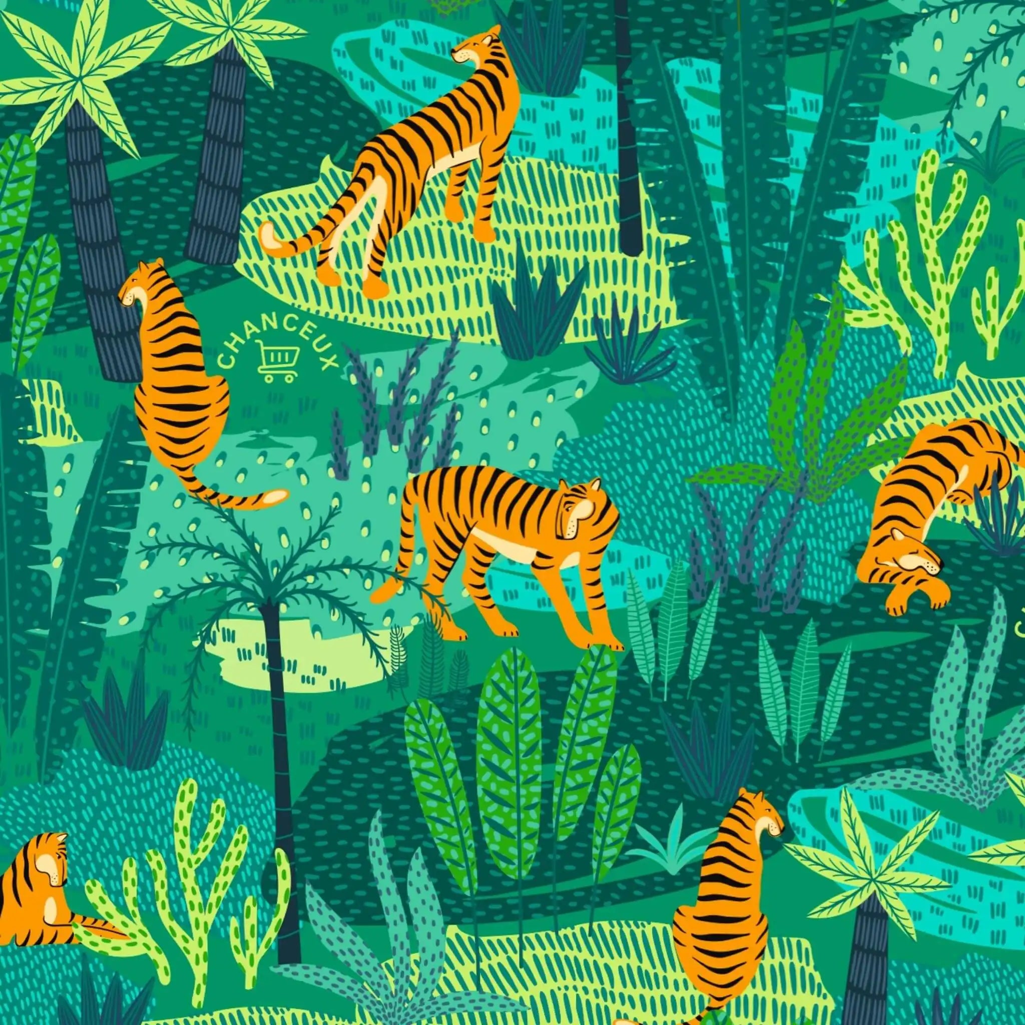 5 Pcs Premium Kit#Color_Green Tiger 5P