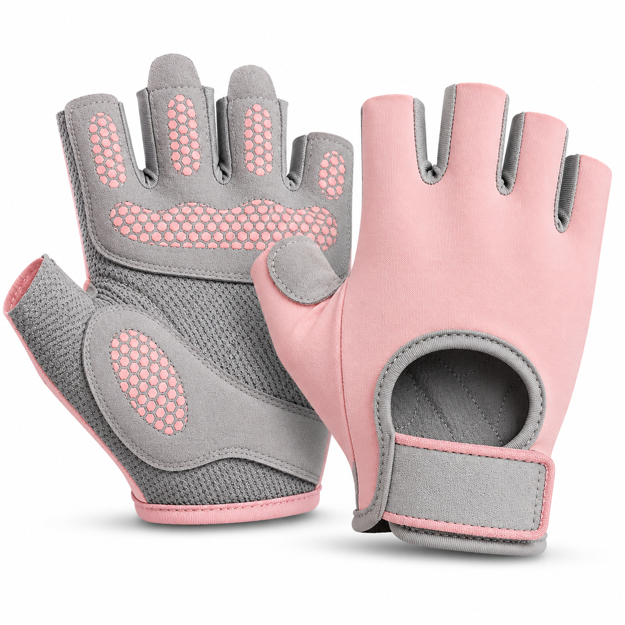 PowerGrip Pro™ Rose Gym Gloves