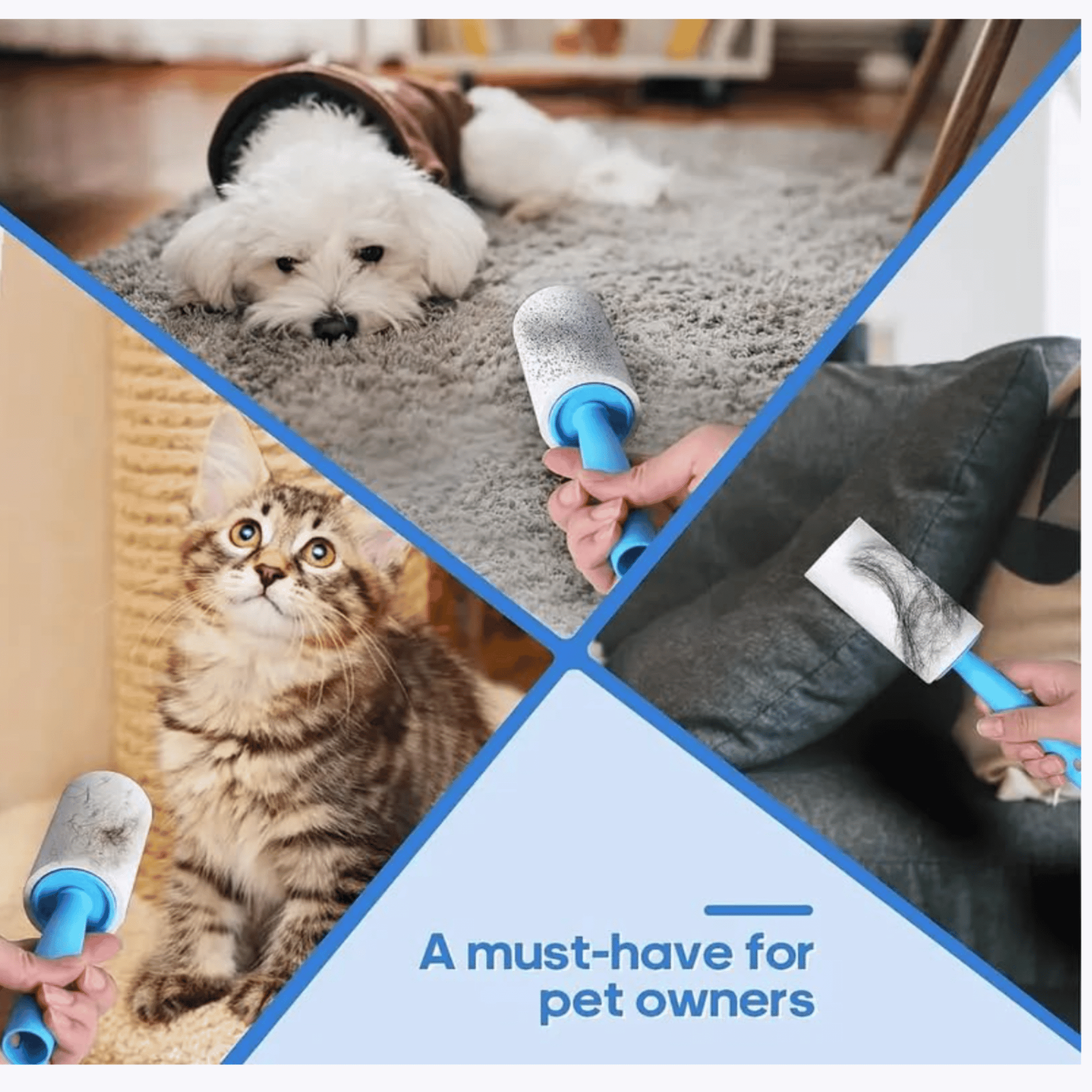 Hair | Lint Remover Roller - 2 Pcs