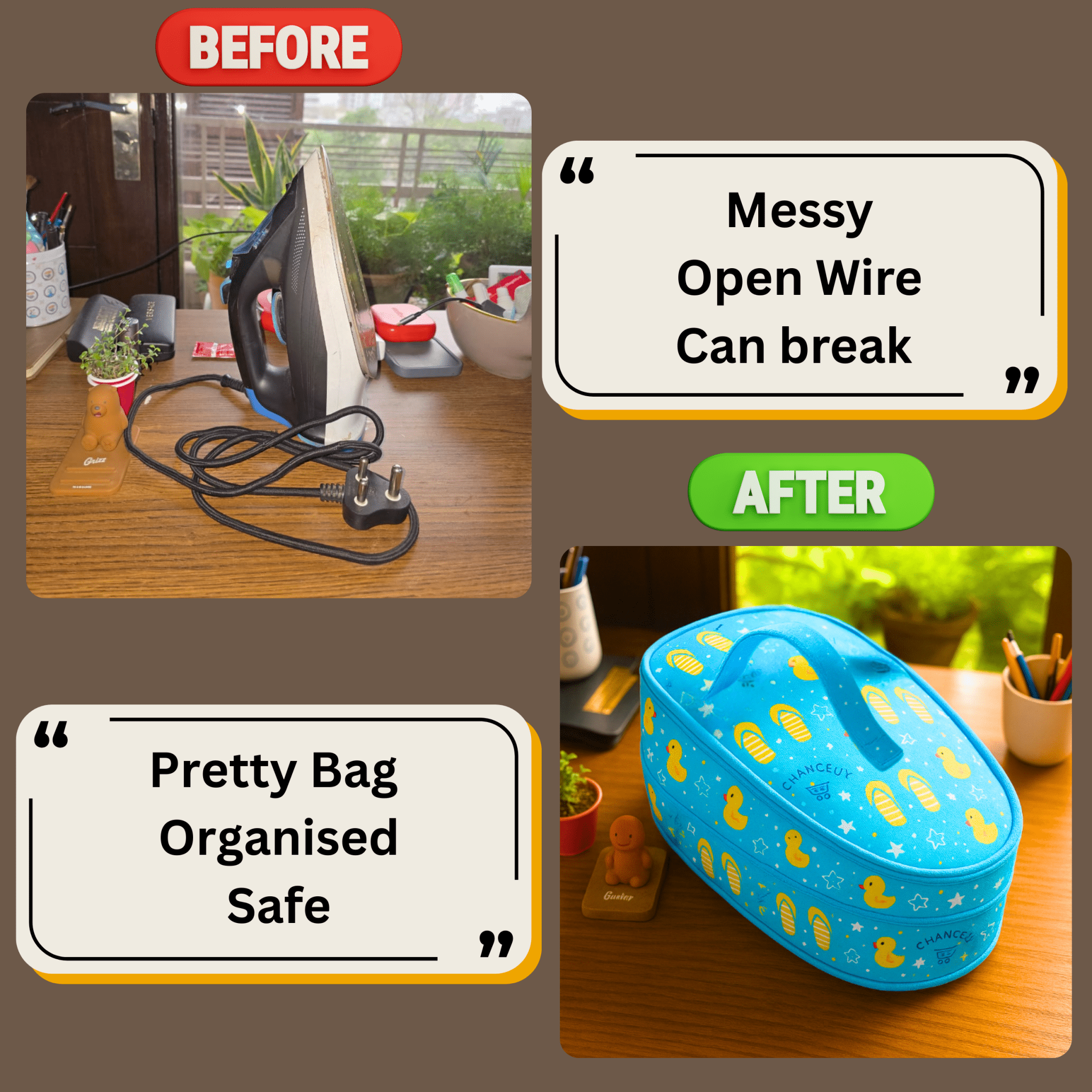 Iron Storage Bag#Color_BlueDuck