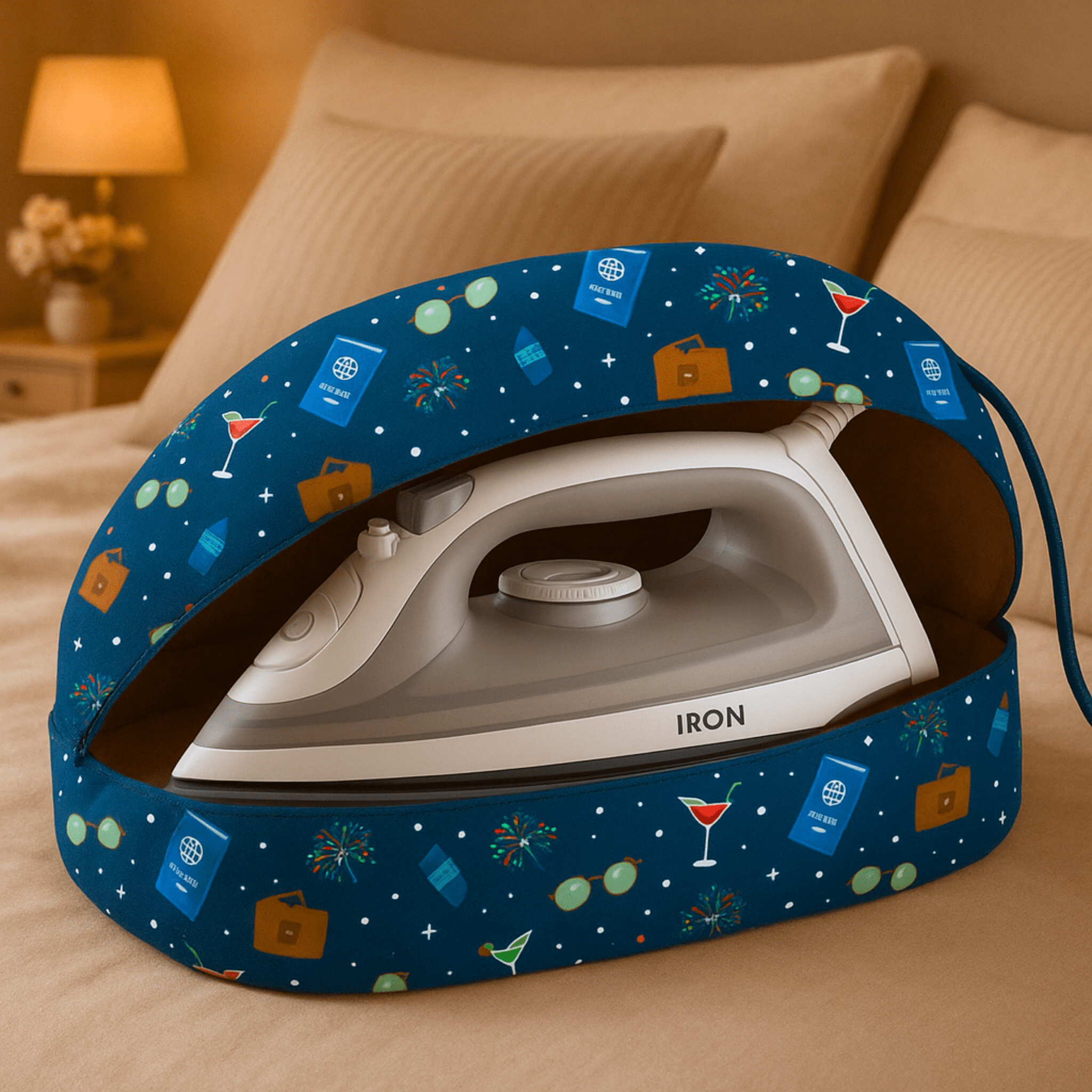 Iron Storage Bag#Color_BlueParty