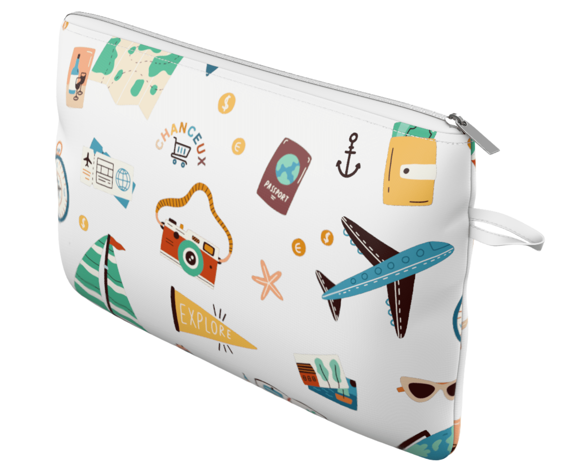 Mini Pouch#Color_Small Pouch - White Travel