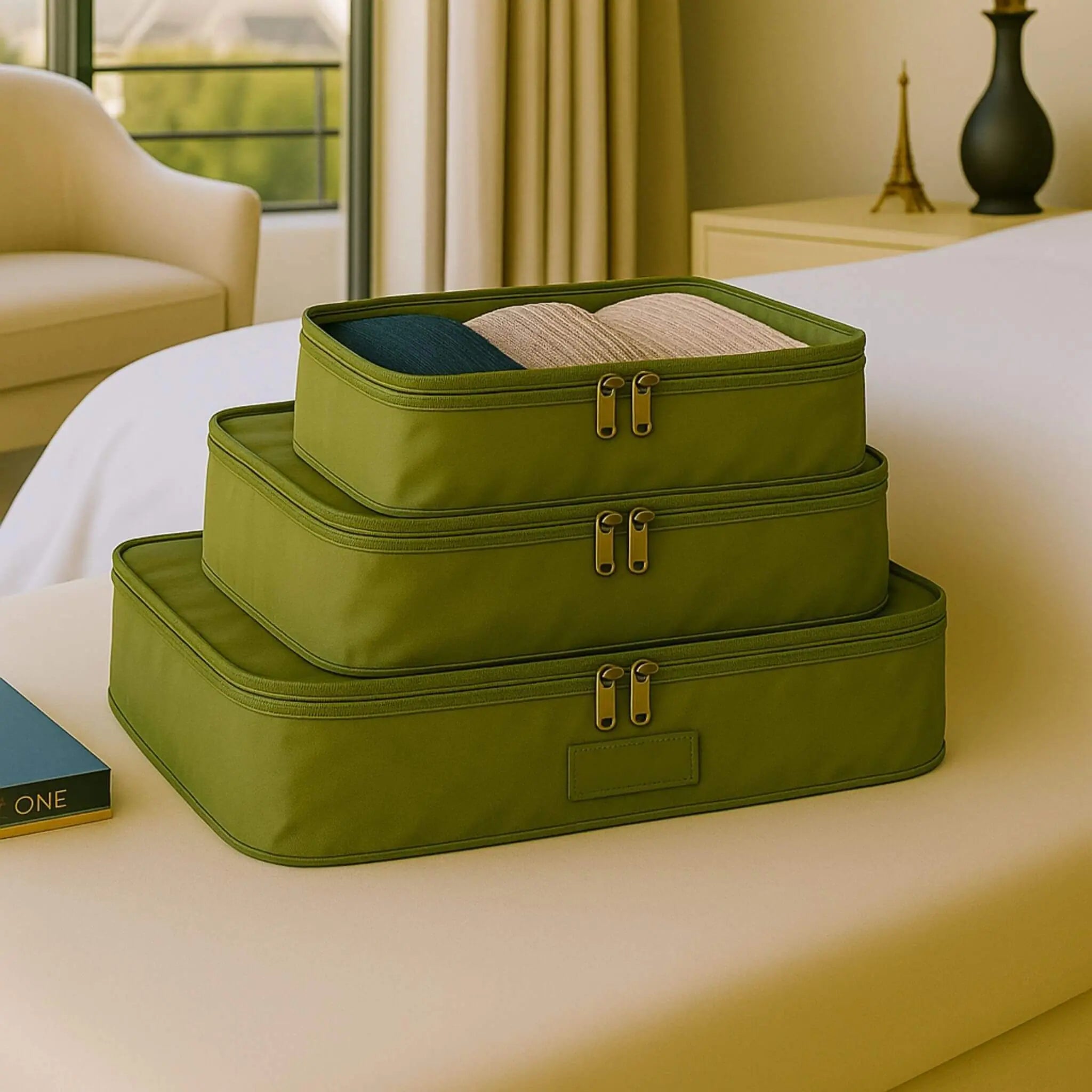 Multi Set Cube Organisers#Color_Rich Olive Cubes