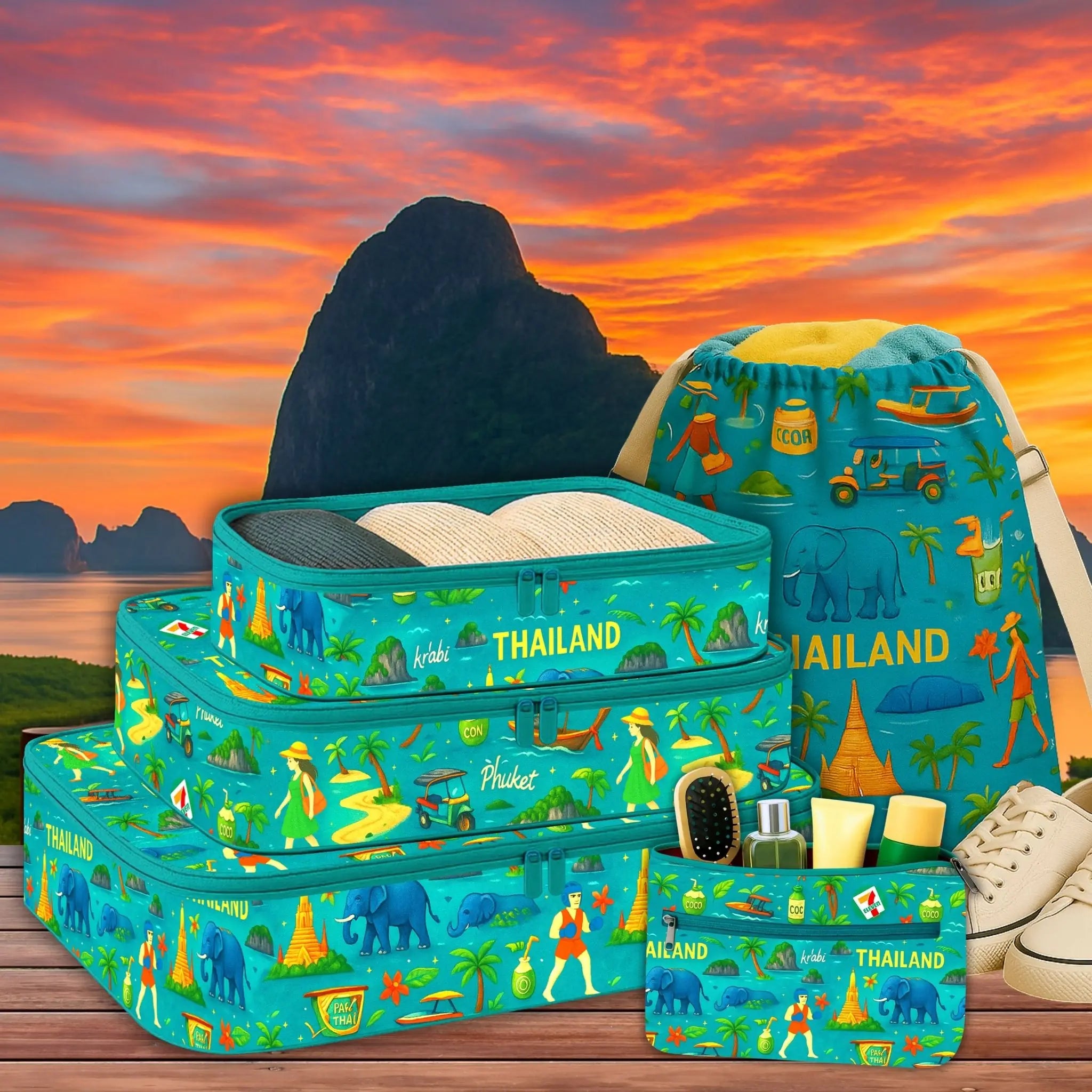 5 Pcs Essential Kit#Color_Thailand Theme 5E