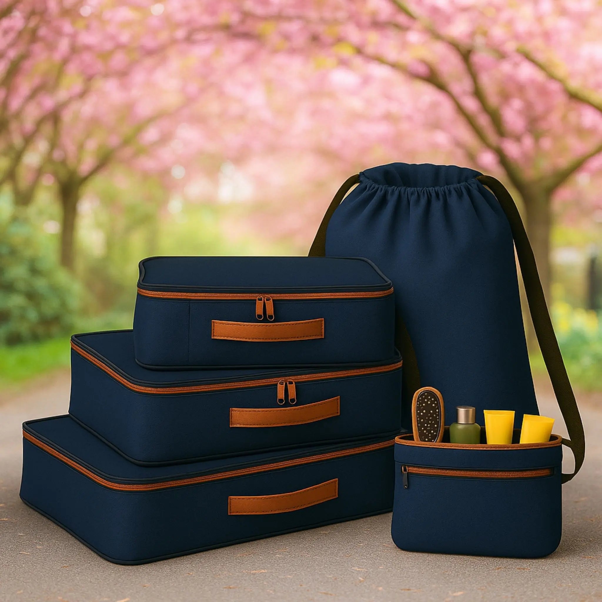 5 Pcs Essential Kit#Color_Royal Blue 5E