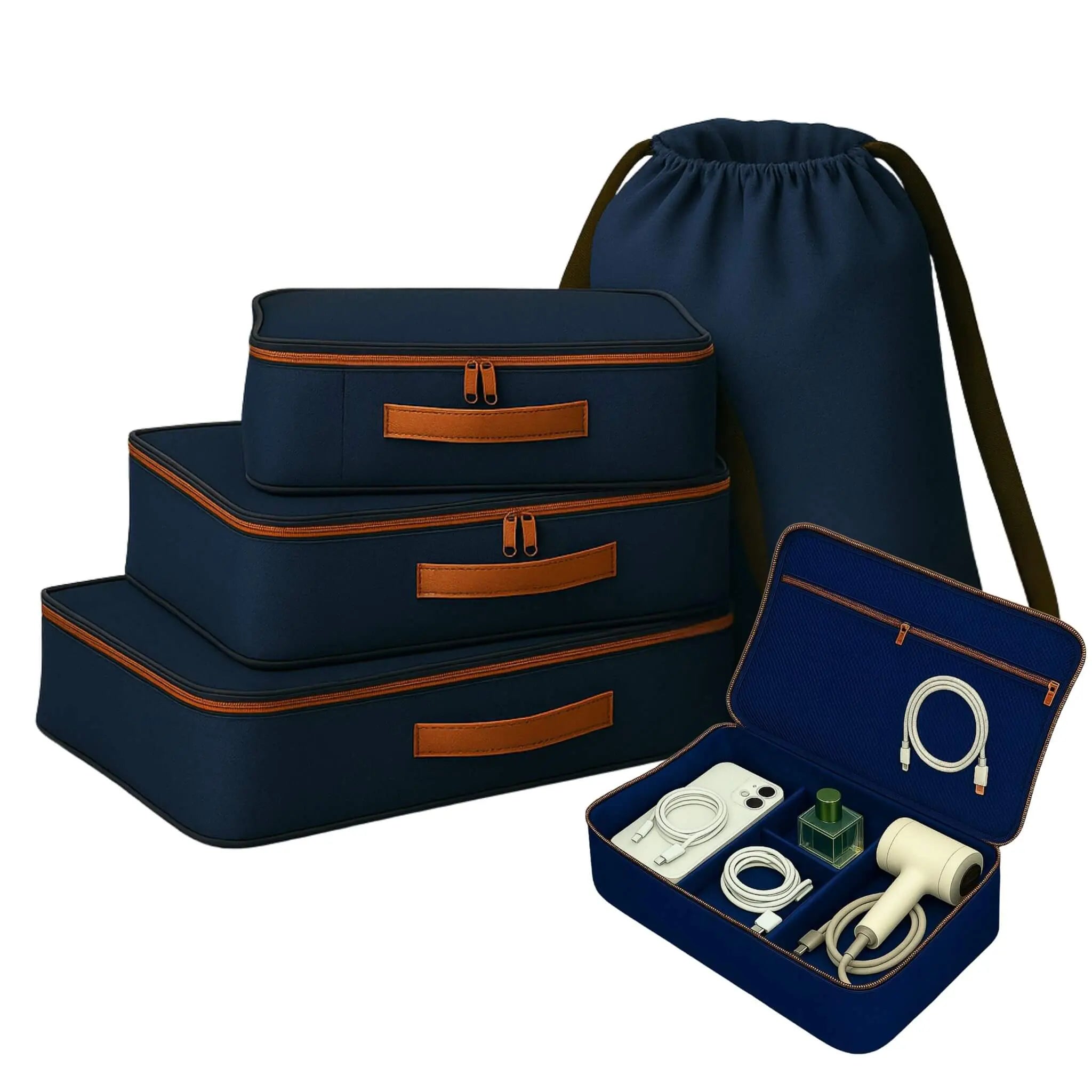 5 Pcs Premium Kit#Color_Royal Blue 5P