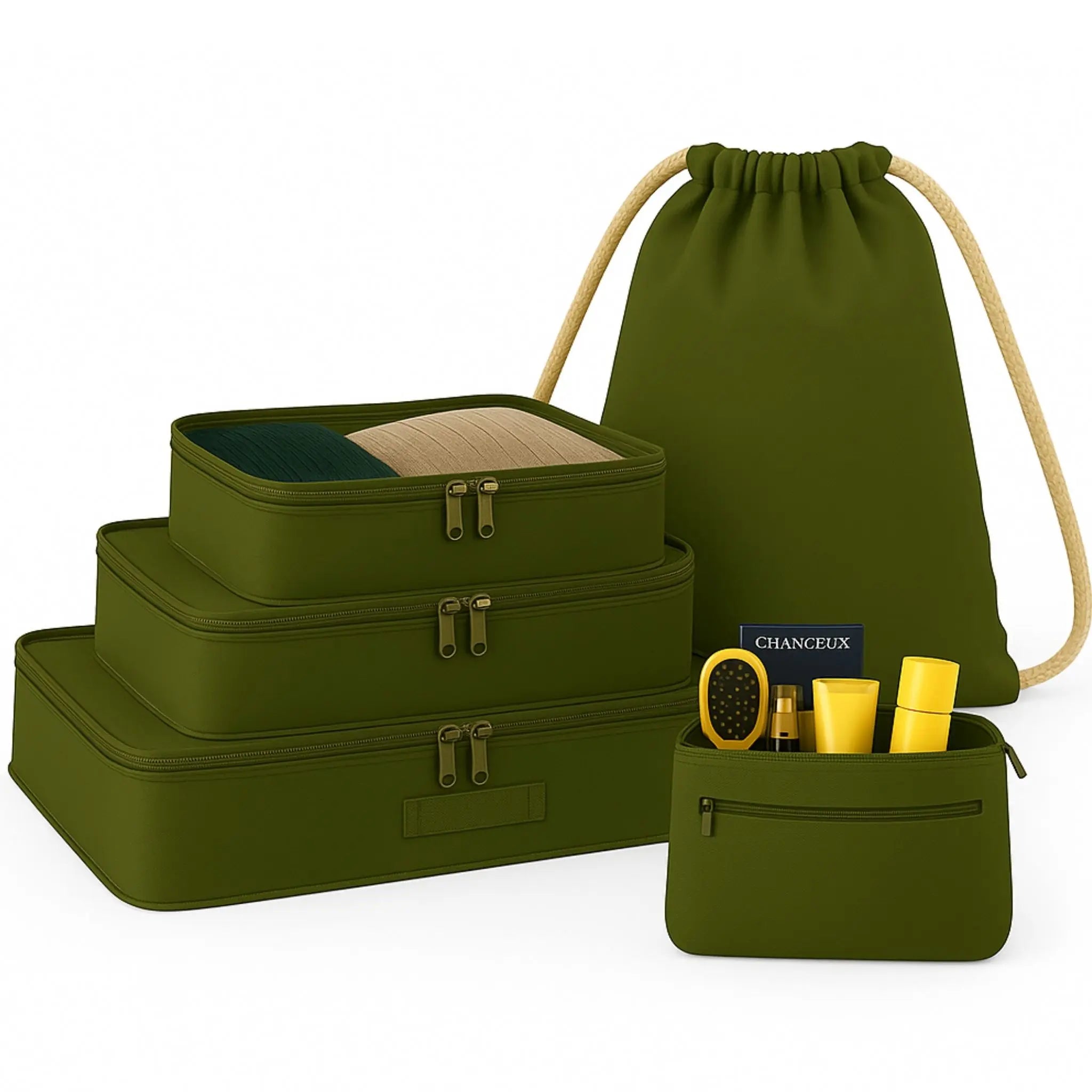 5 Pcs Essential Kit#Color_Rich Olive 5E