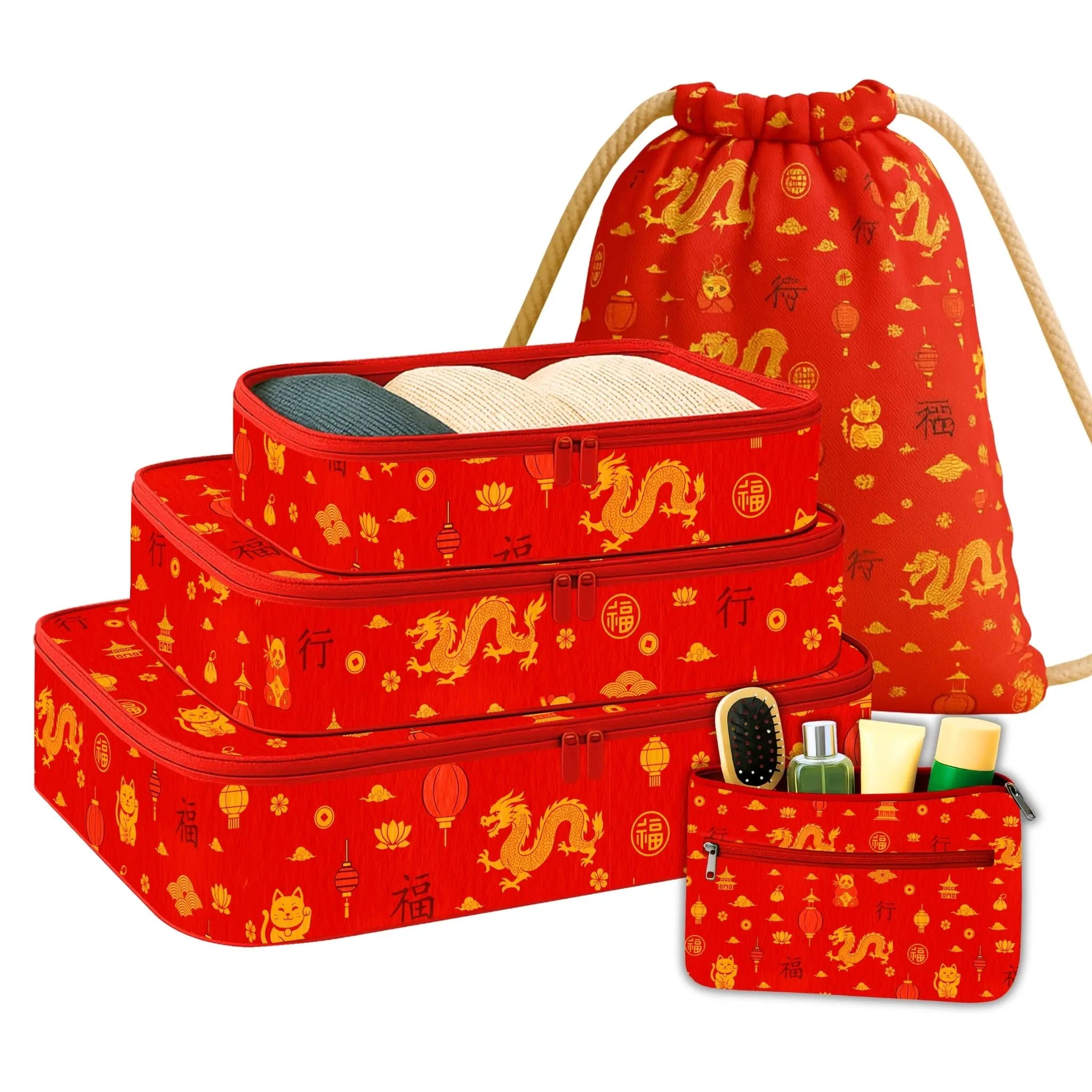 5 Pcs Essential Kit#Color_China Theme 5E