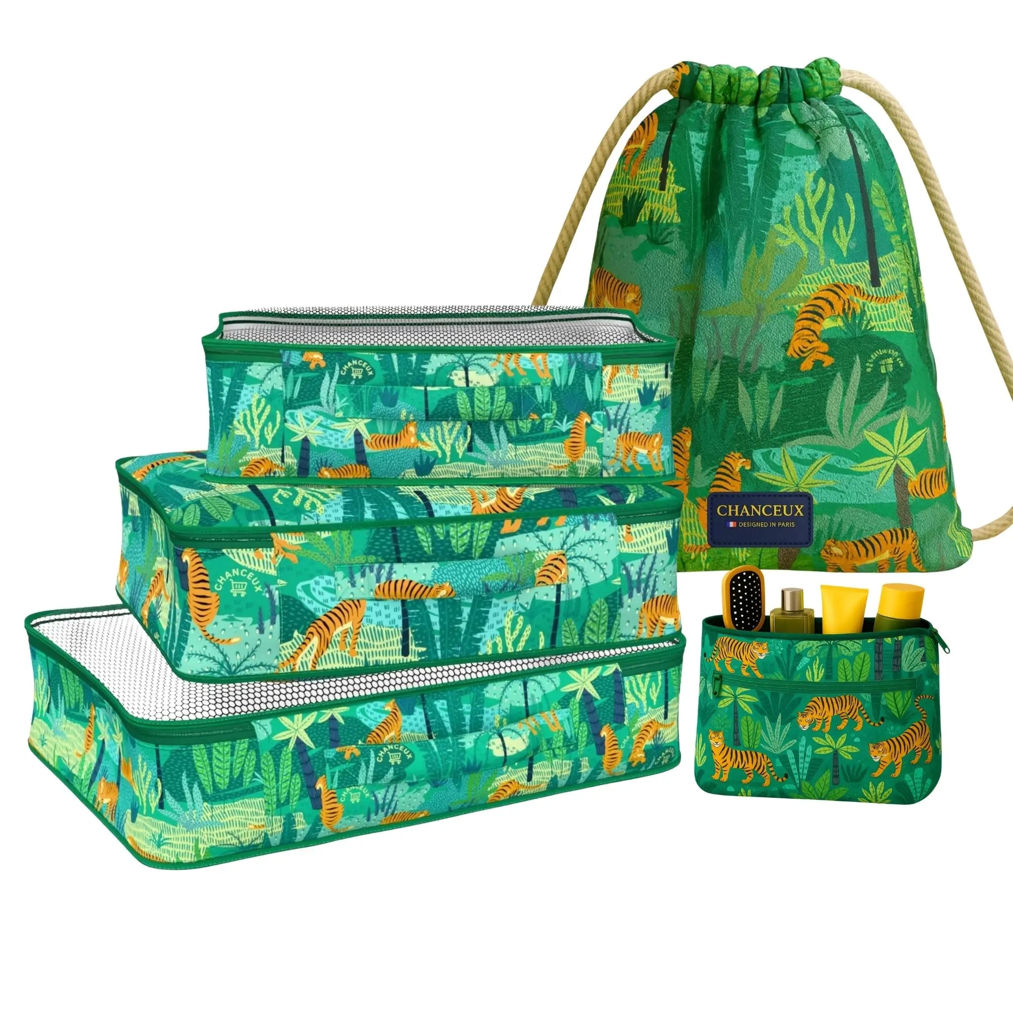 5 Pcs Essential Kit#Color_Green Tiger 5E