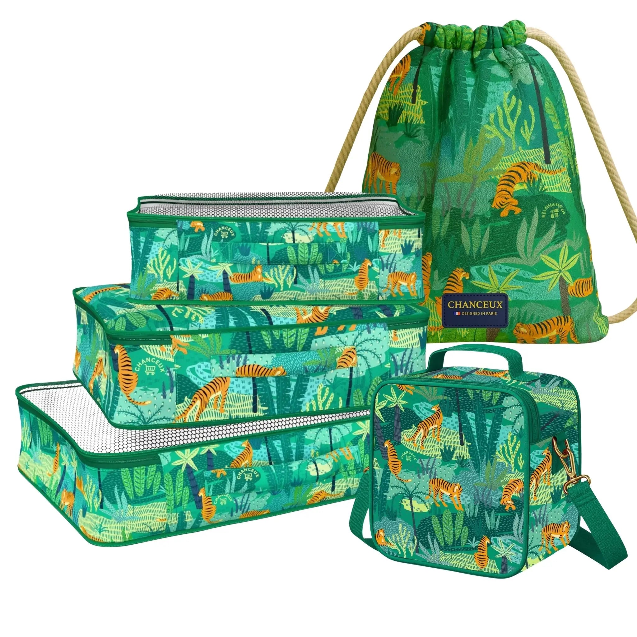 5 Pcs Pro Kit#Color_5O Green Tiger