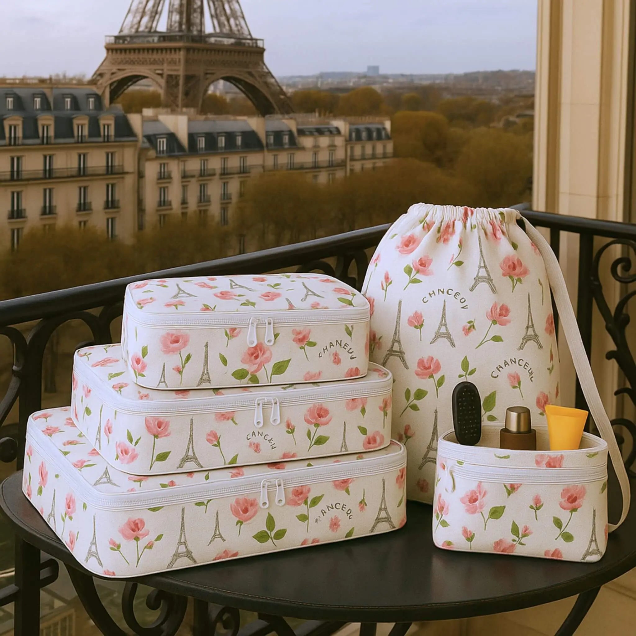 Paris Edition- Set of 5#pack_Essential- Small Pouch