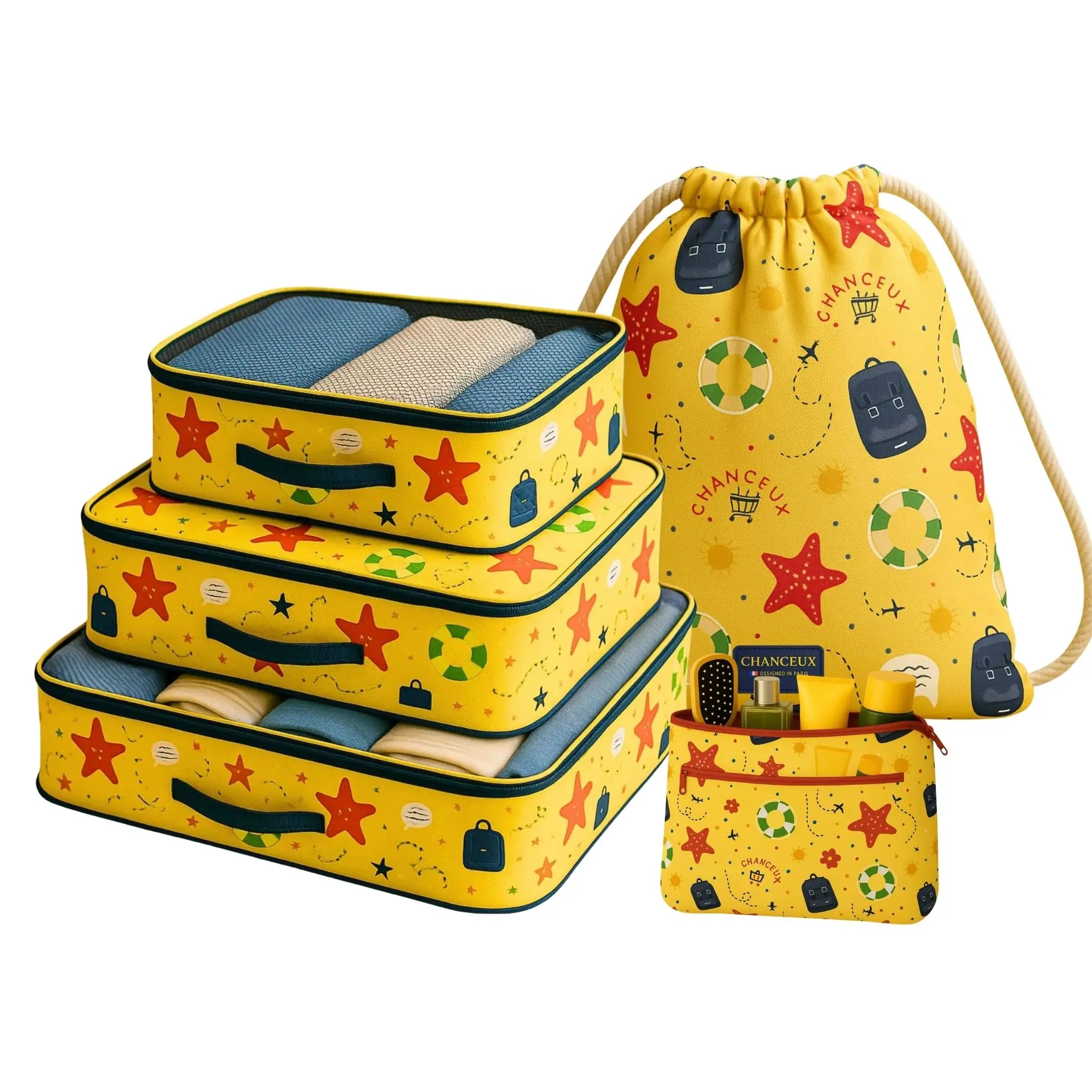 5 Pcs Essential Kit#Color_Yellow Beach 5E