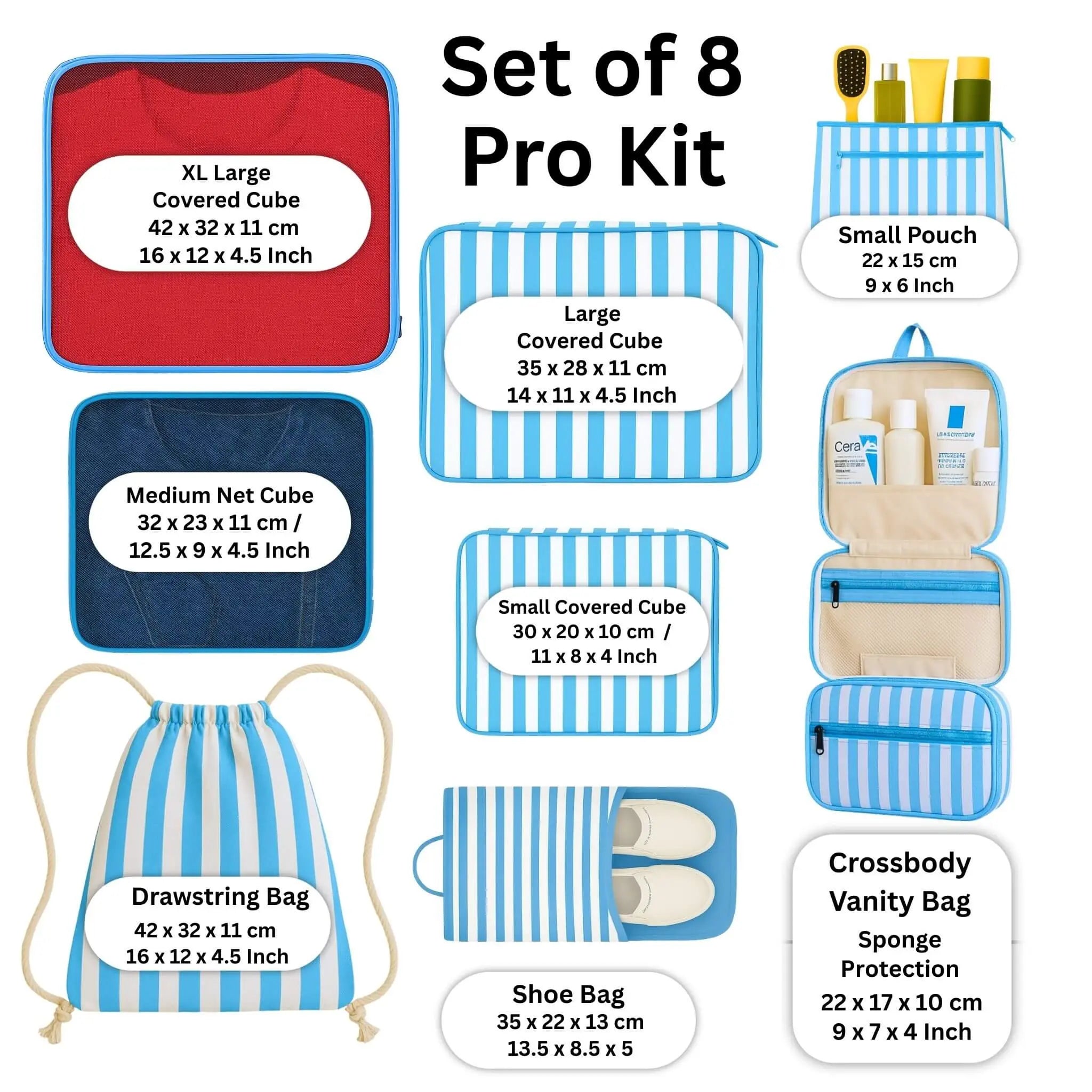8 Pcs Pro Kit