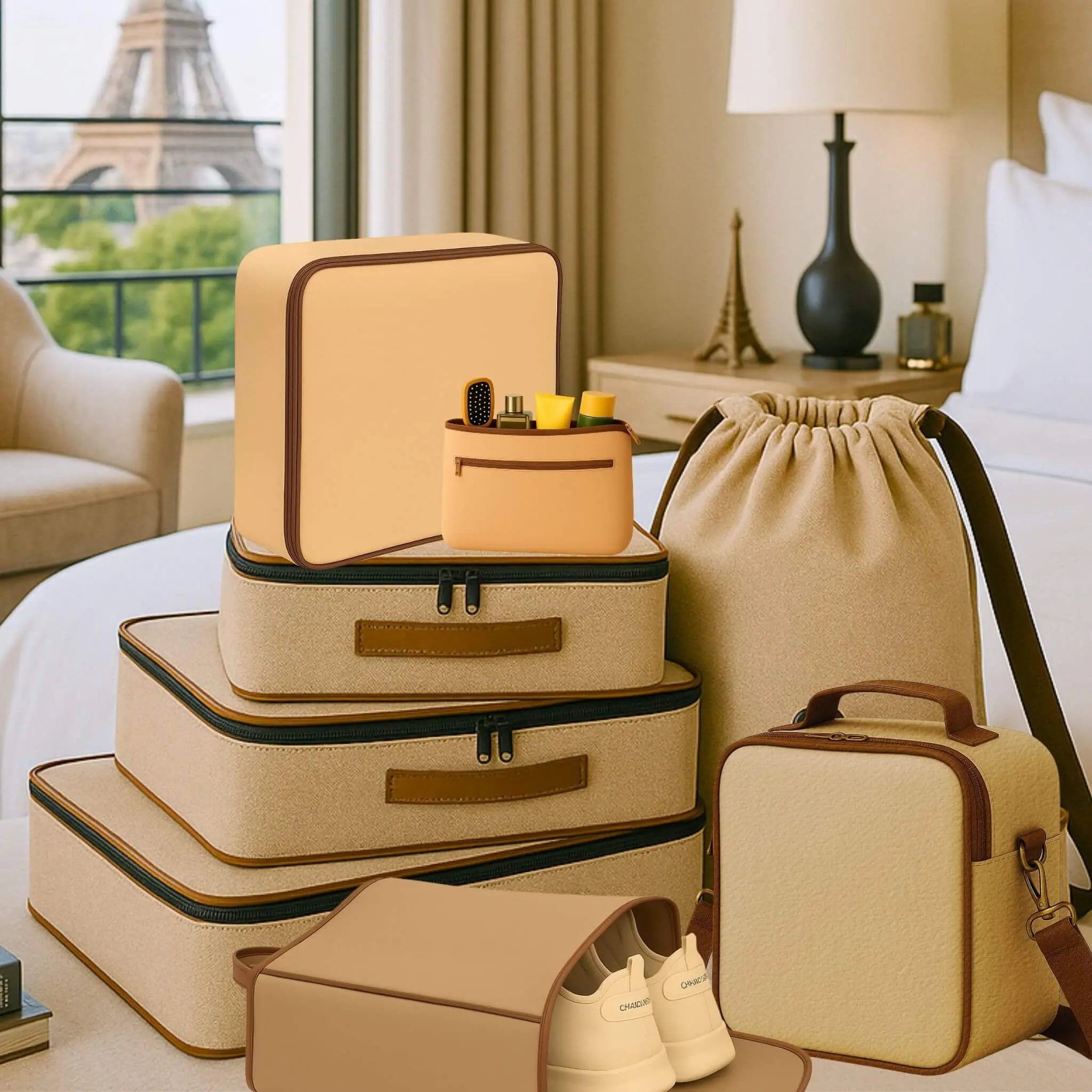 8 Pcs Pro Kit#Color_Oatmeal Beige 8Pro