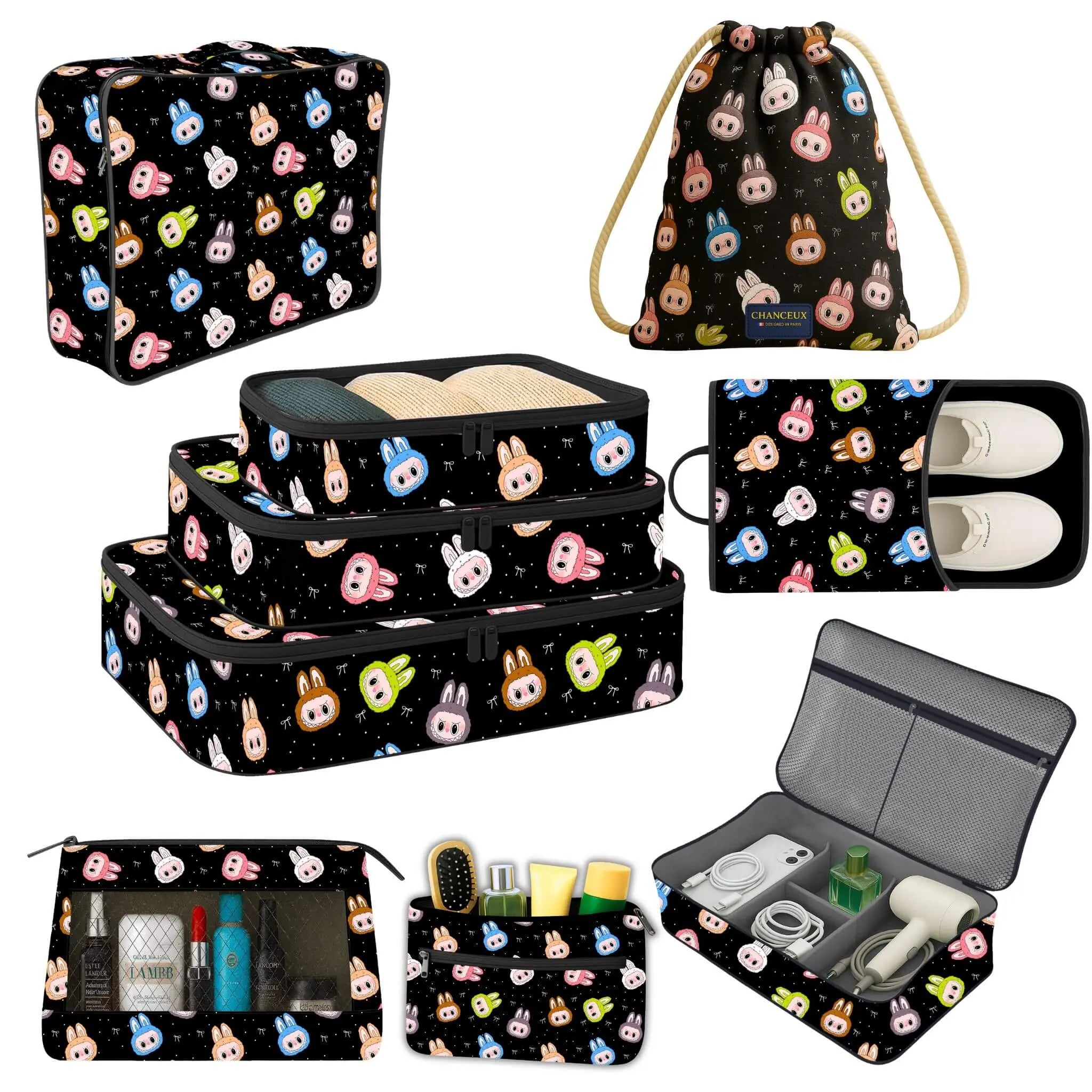 8 Pcs Premium Kit#Color_Labubu 8P