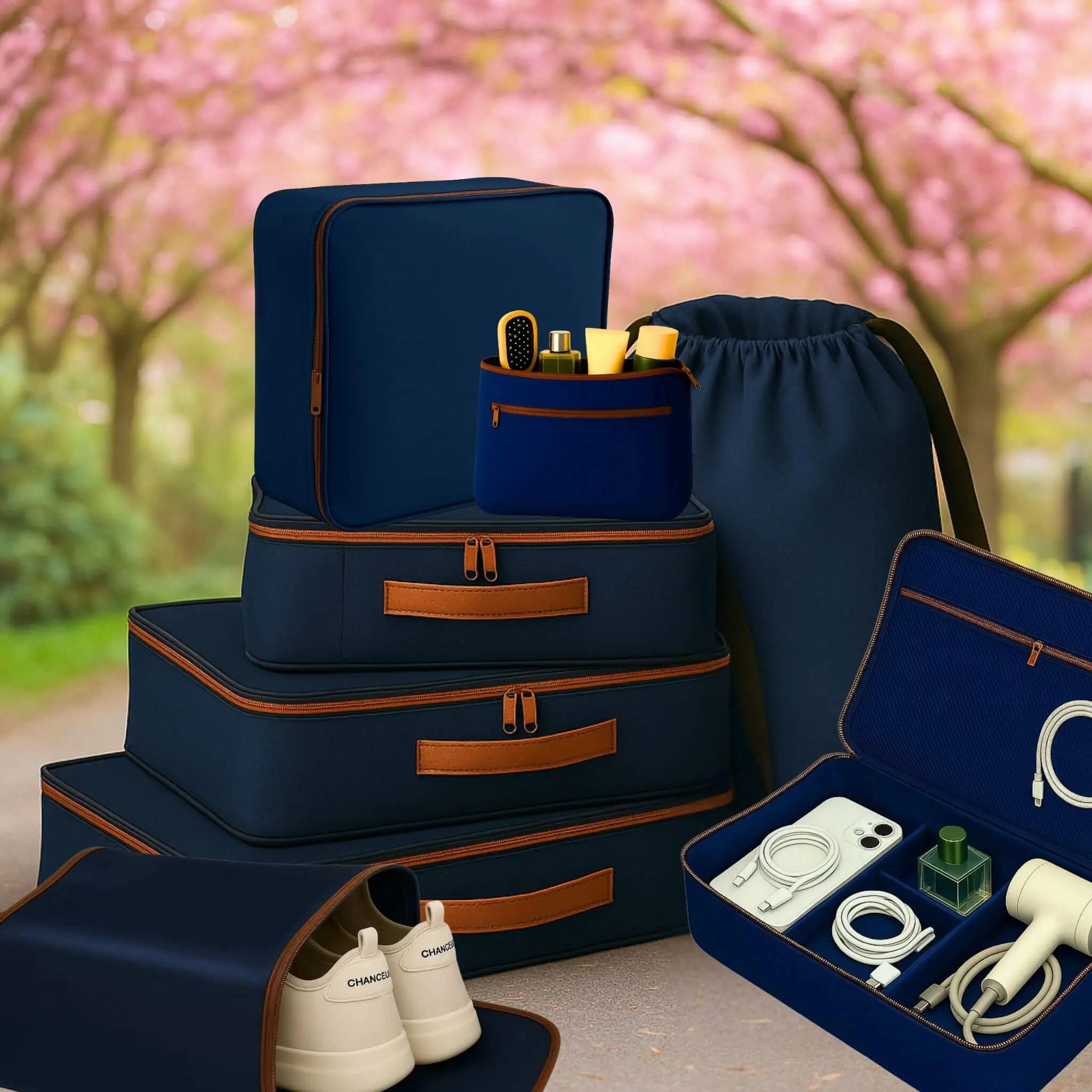 8 Pcs Premium Kit#Color_Royal Blue 8P