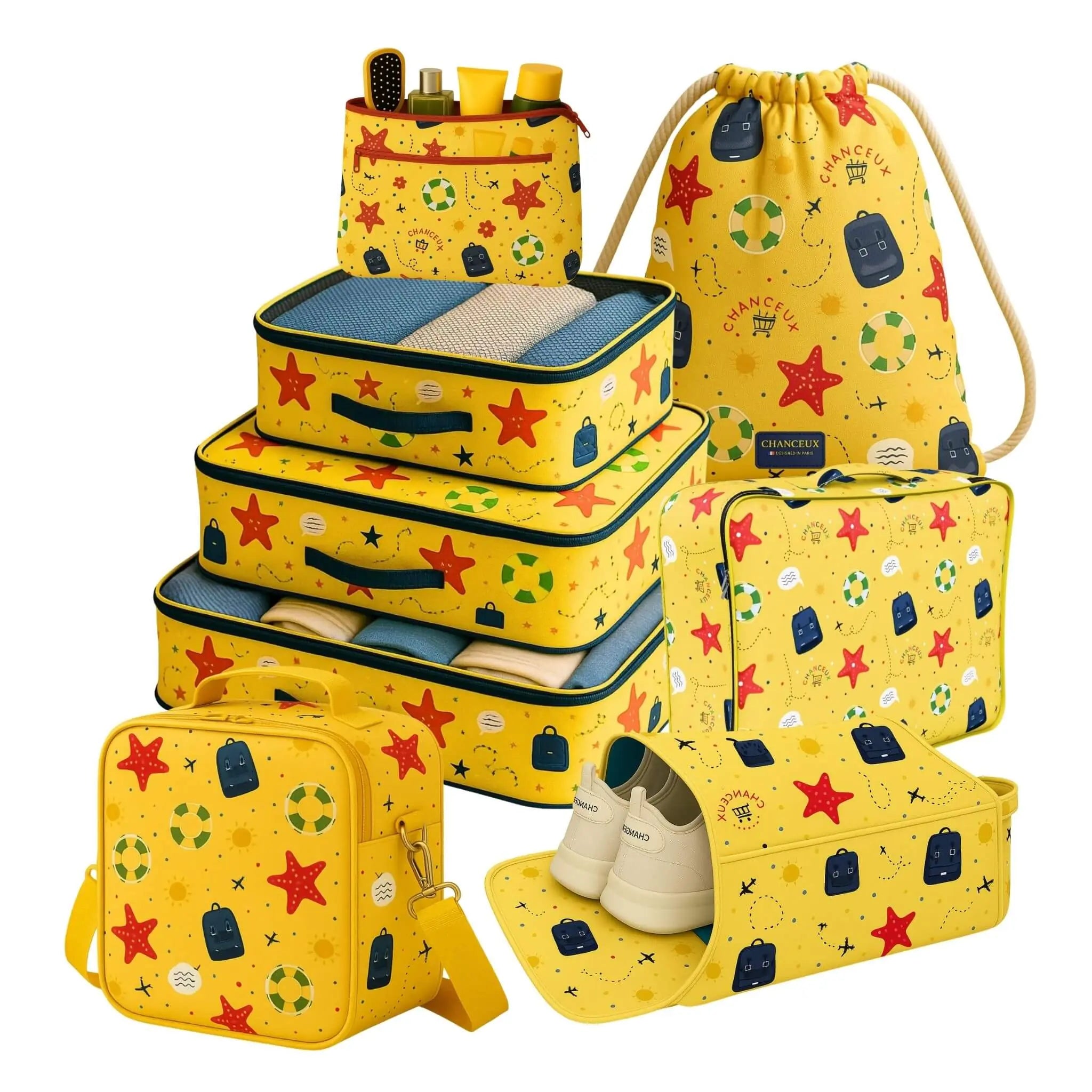 8 Pcs Pro Kit#Color_Yellow Beach 8Pro