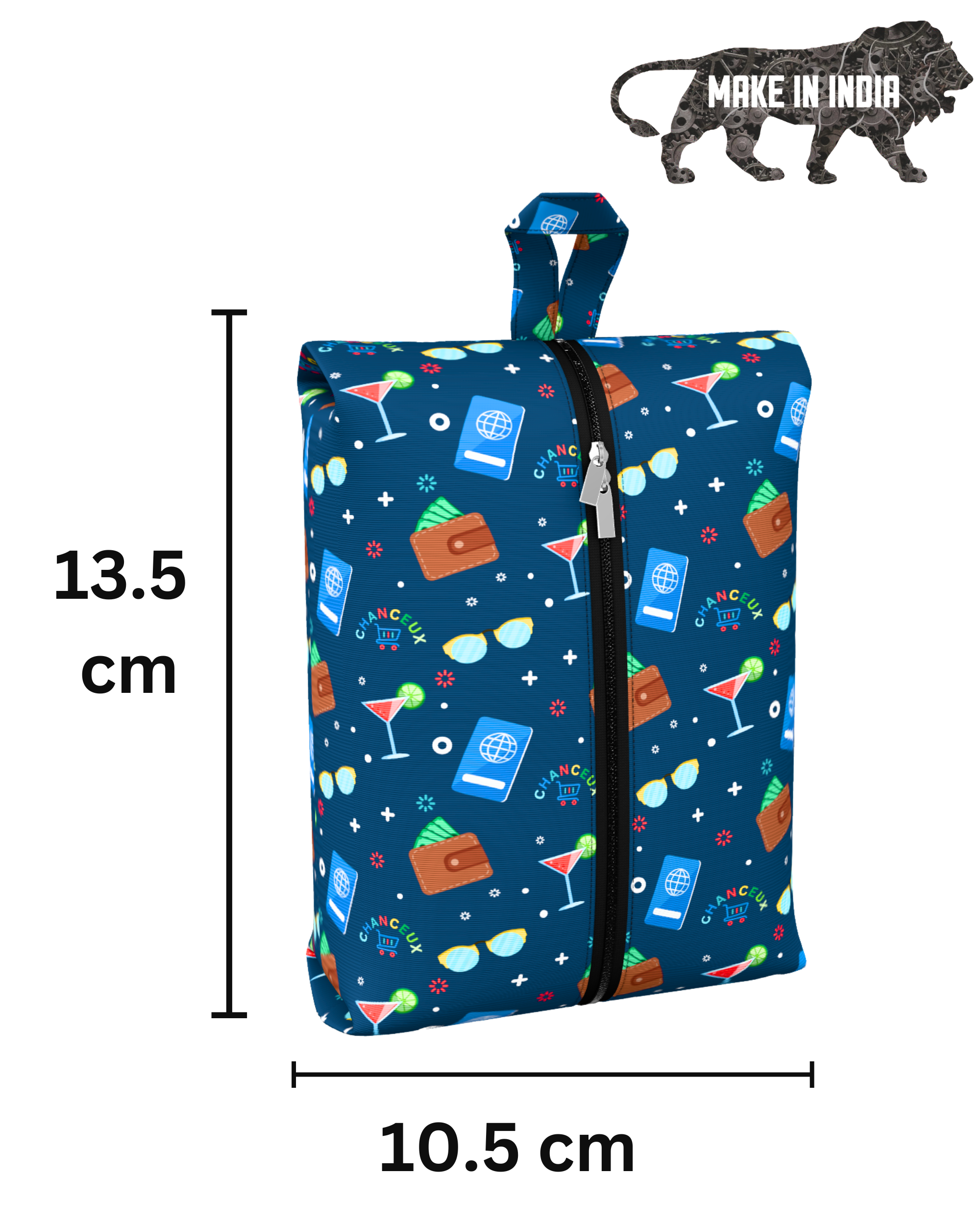 Waterproof Travel Shoe Bags#Color_BlueParty