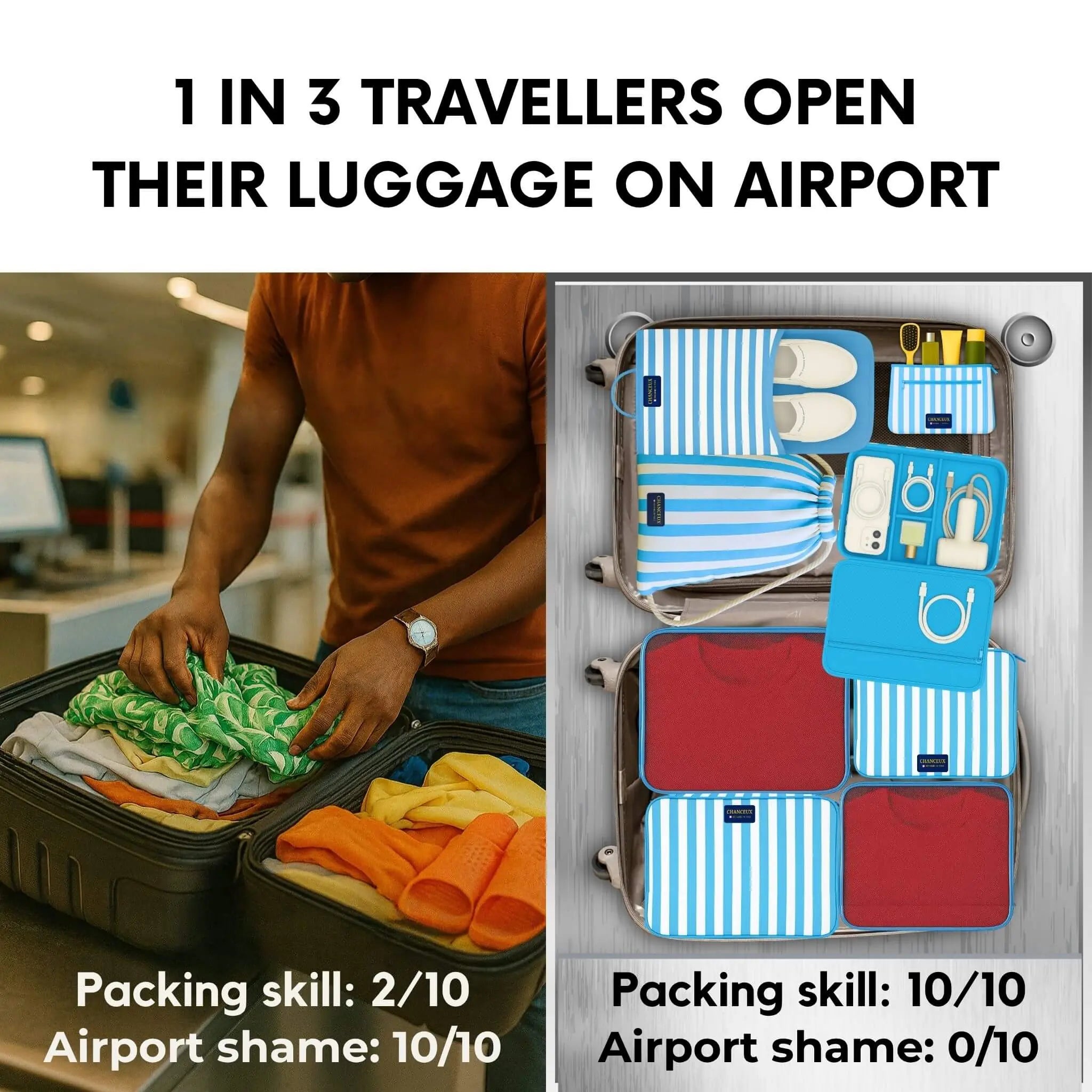 8 Packing Cubes