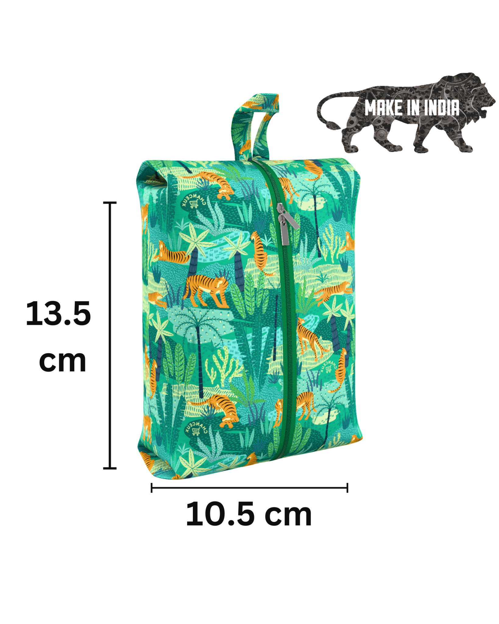 Waterproof Travel Shoe Bags#Color_GreenTiger
