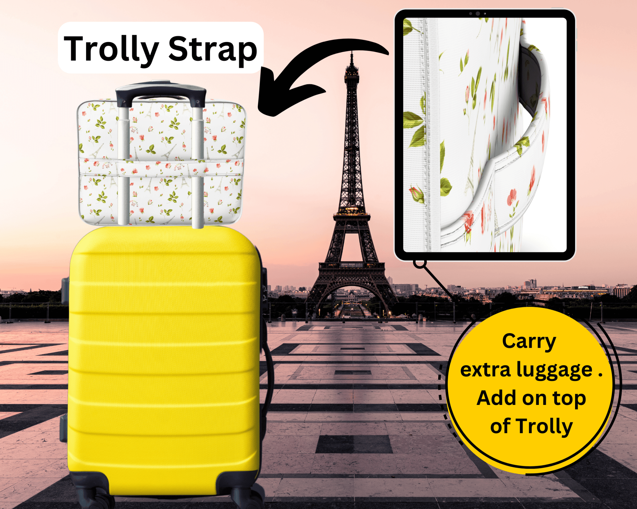 8-Piece Travel Organizer#Color_White