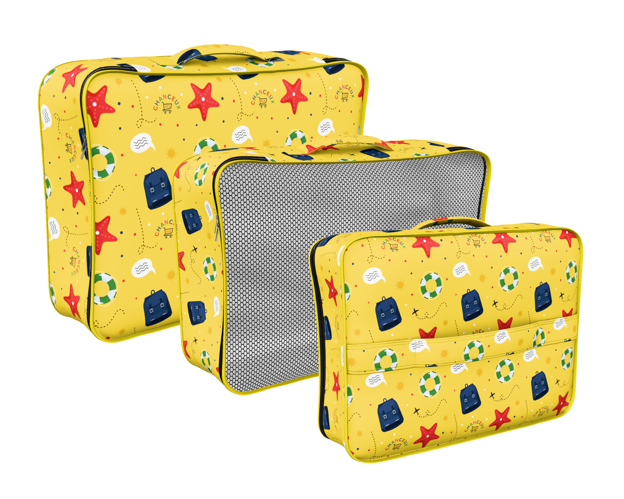3-Piece Travel Organizer#Color_YellowBeach