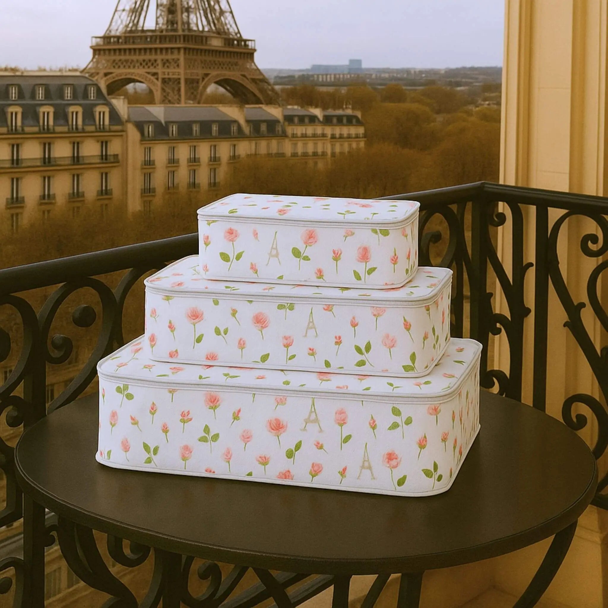 8 Pcs - Multi Cube Set#Color_White Paris 8PC
