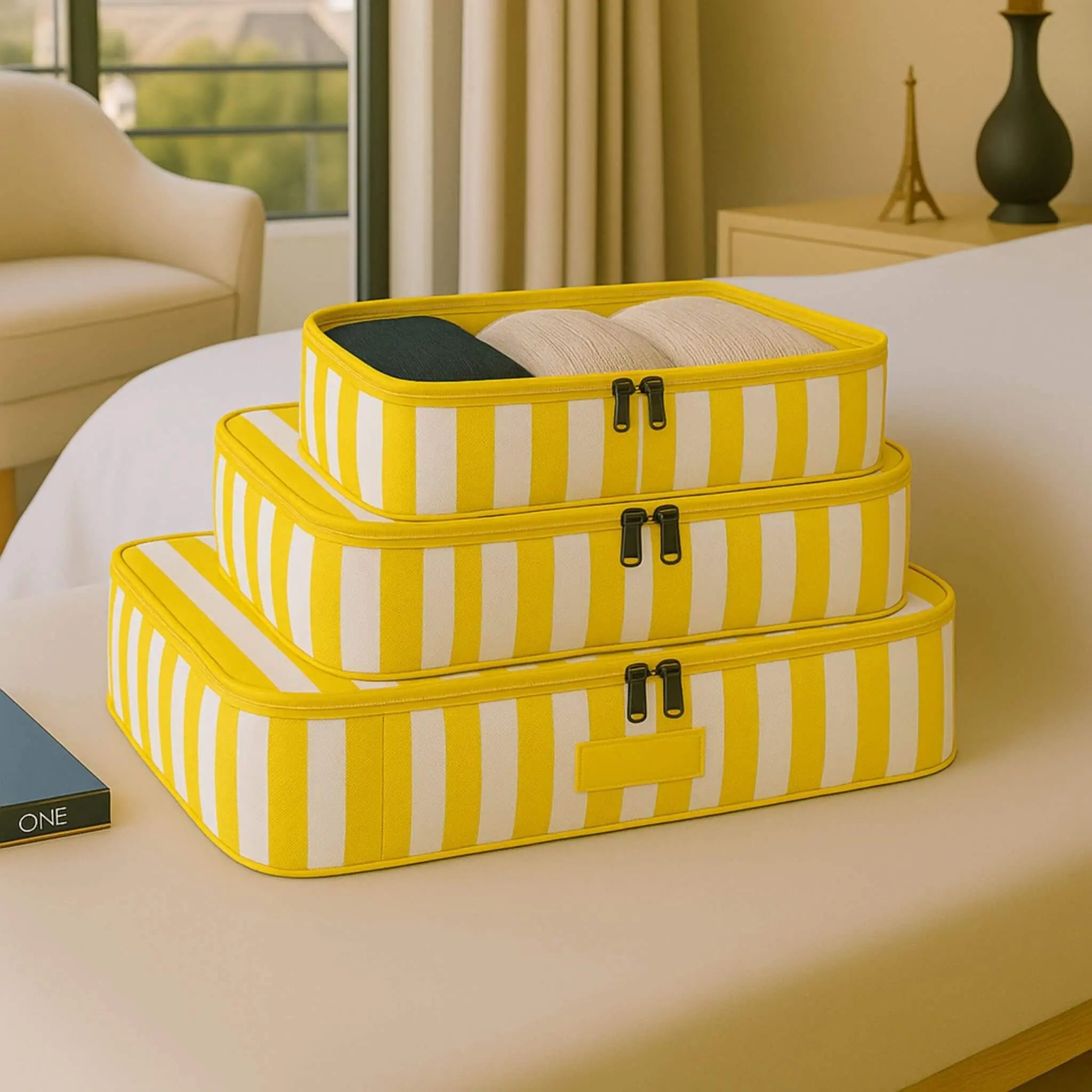 Multi Set Cube Organisers#Color_Yellow Stripes 