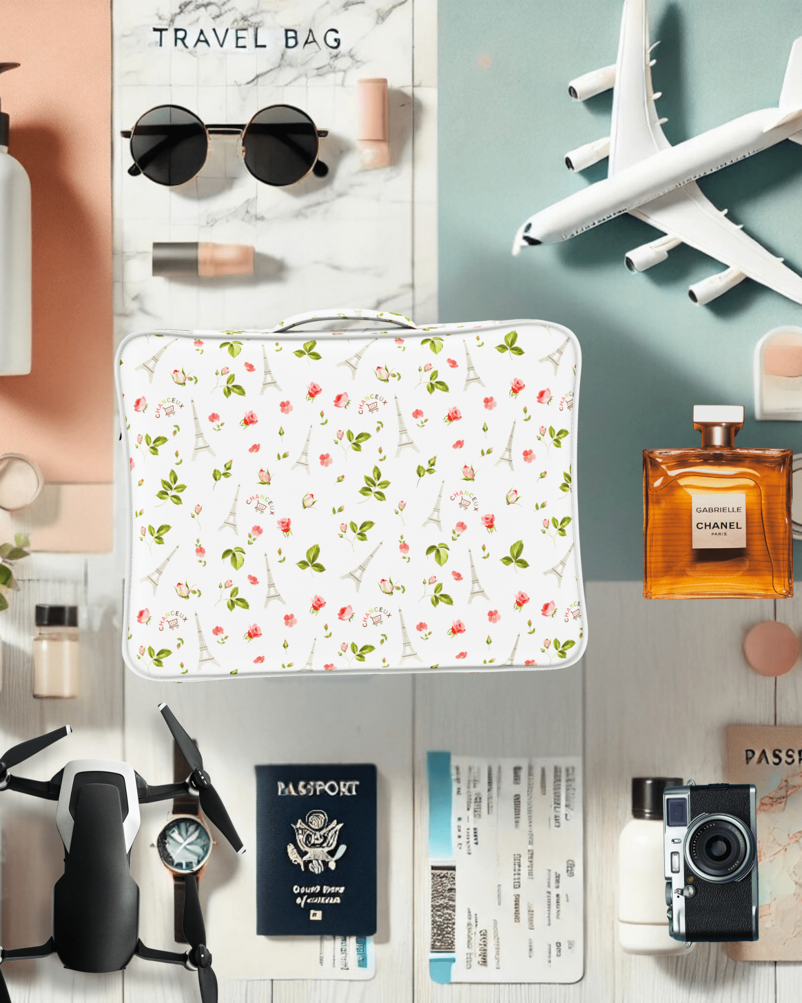 8-Piece Travel Organizer#Color_Green