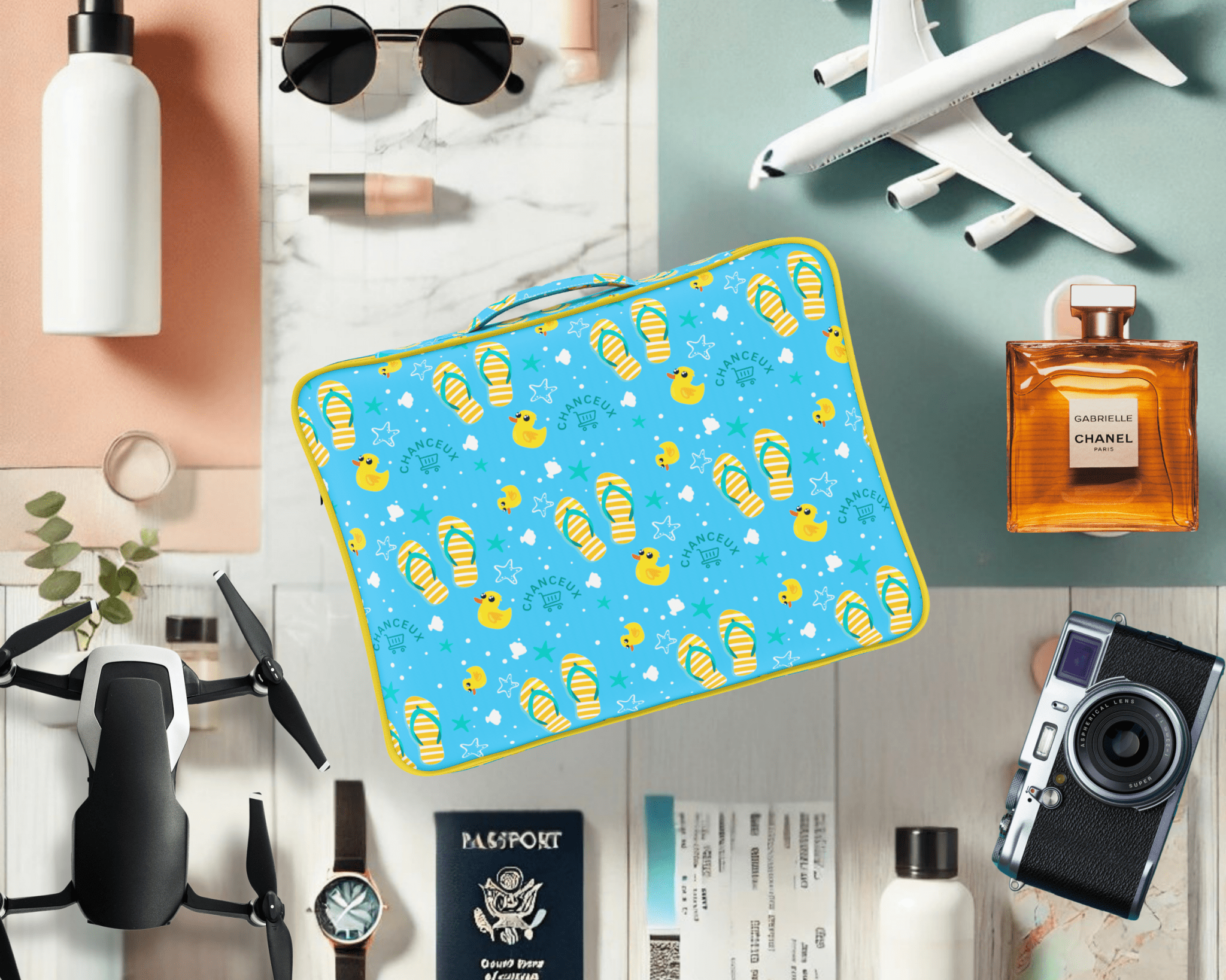 8-Piece Travel Organizer#Color_BlueDuck