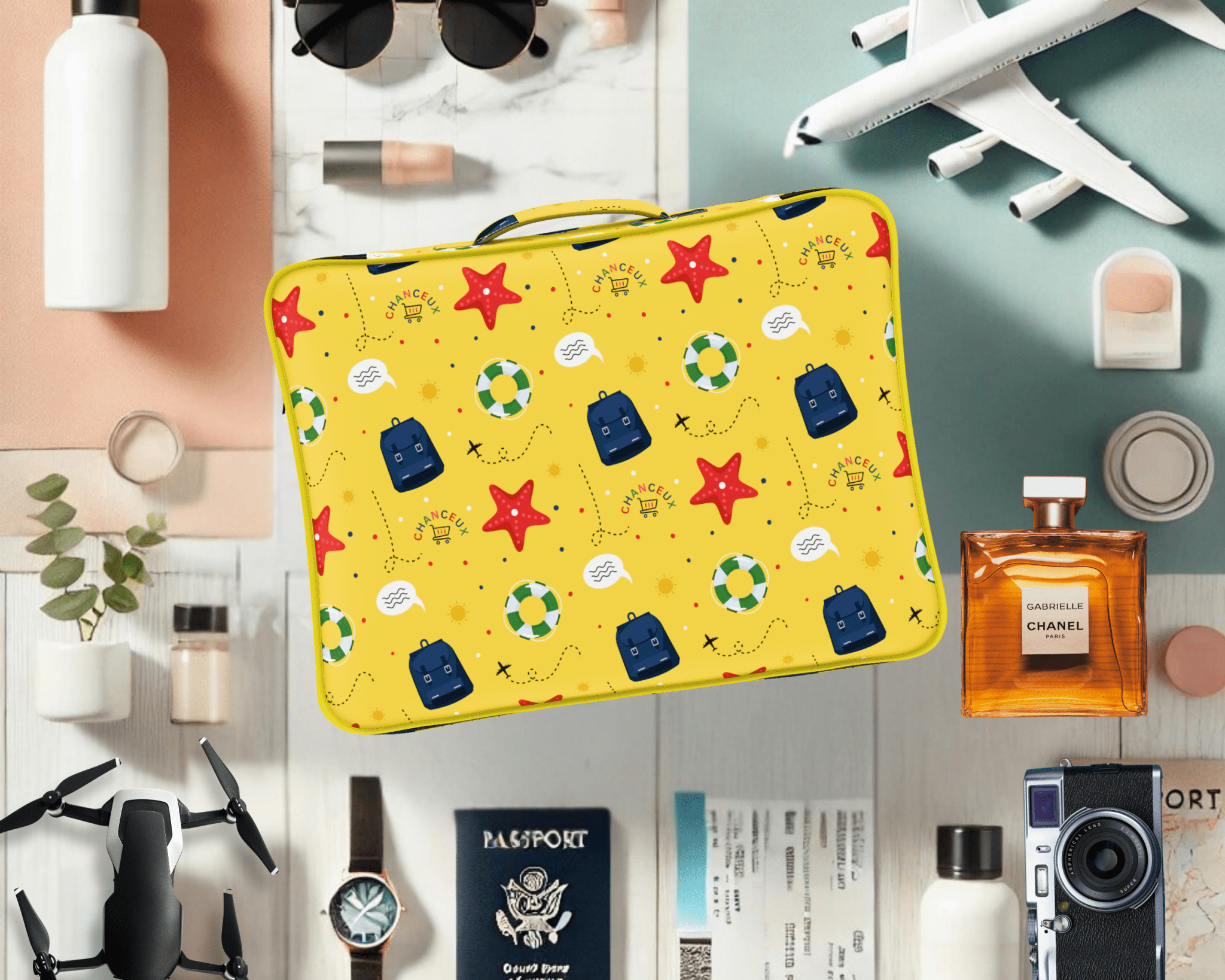 8-Piece Travel Organizer#Color_Yellow