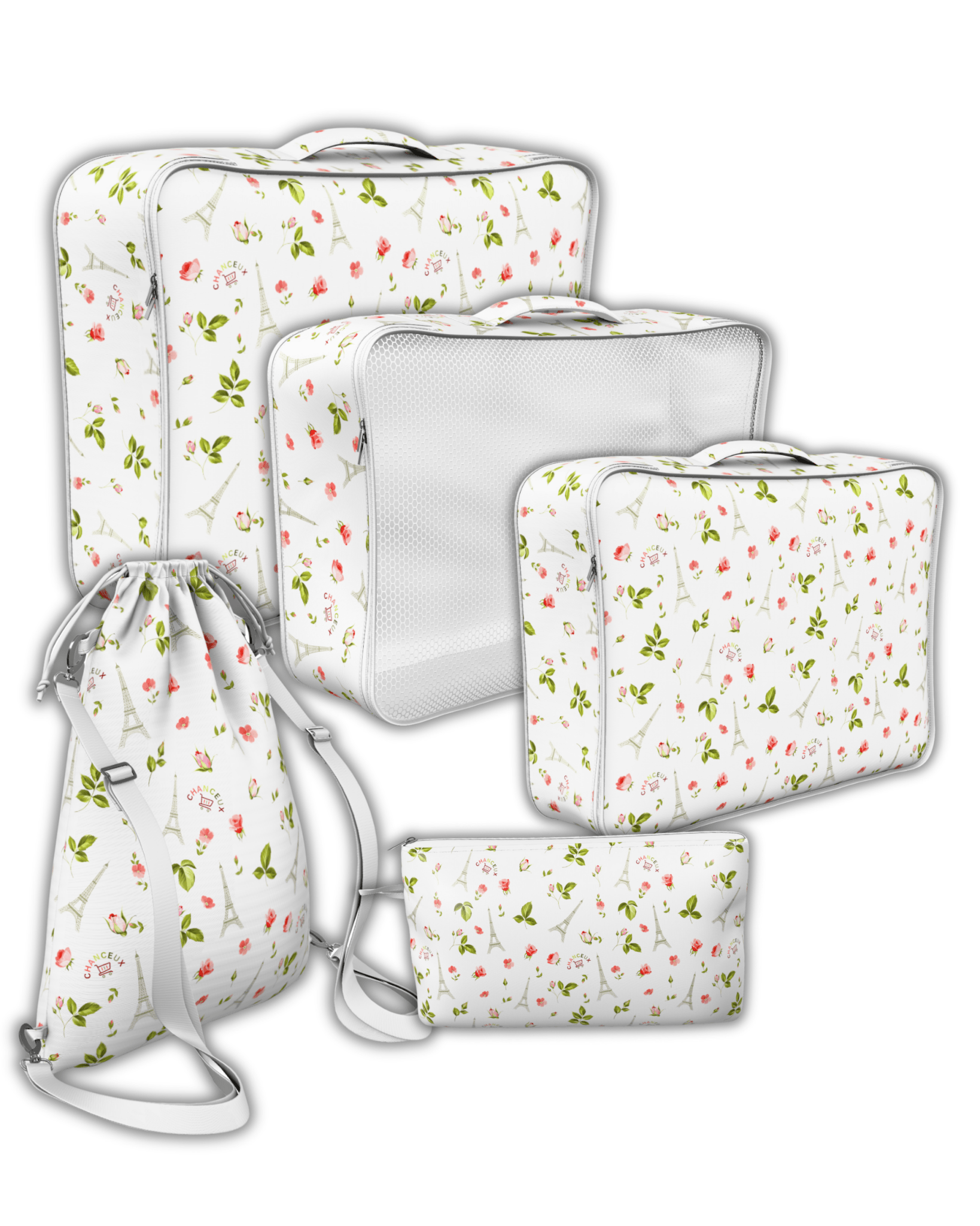 8-Piece Travel Organizer#Color_Green